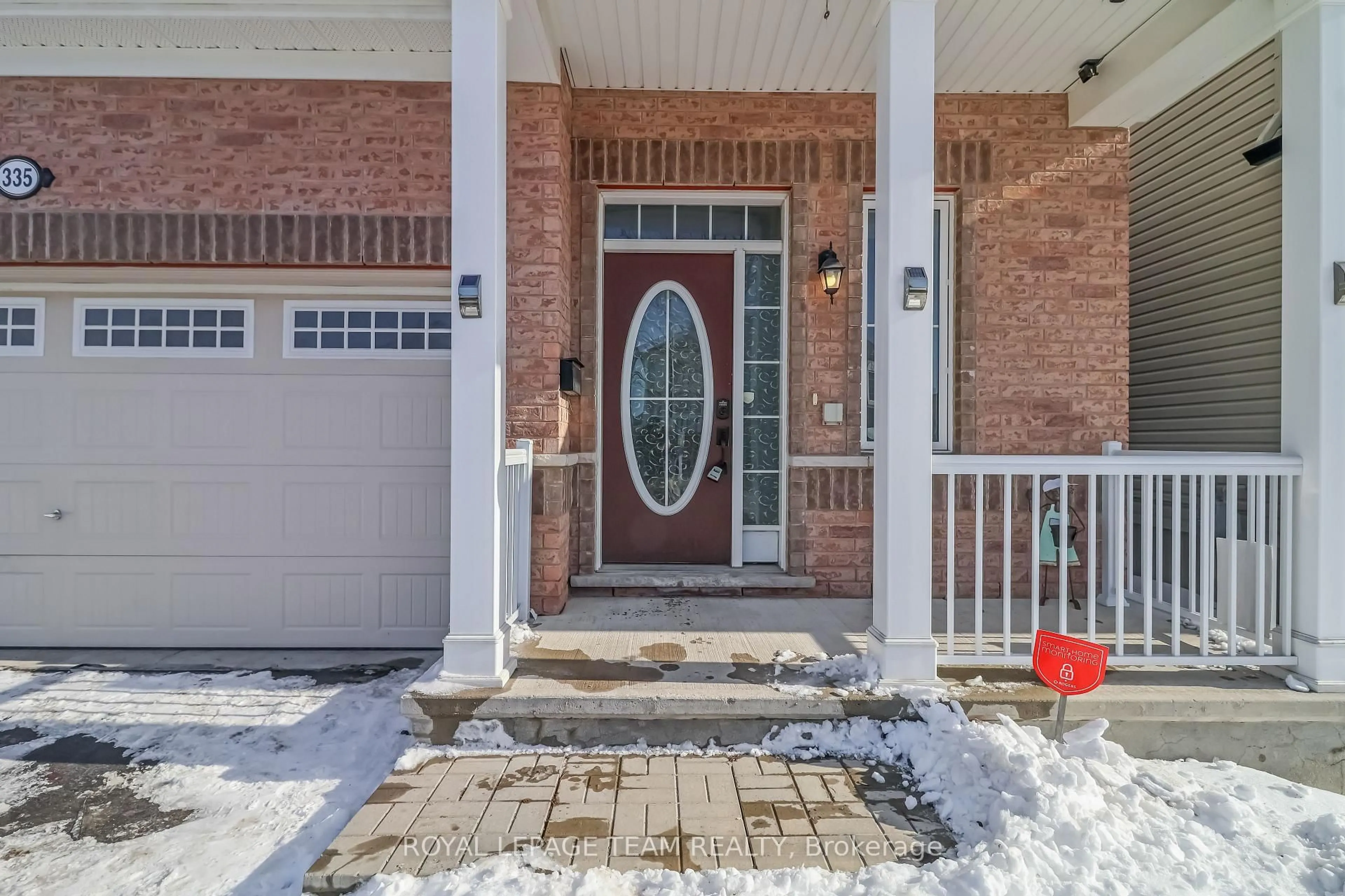 Home with brick exterior material, street for 335 Rue Des Soldats Riendeau St, Ottawa Ontario K2J 6H4