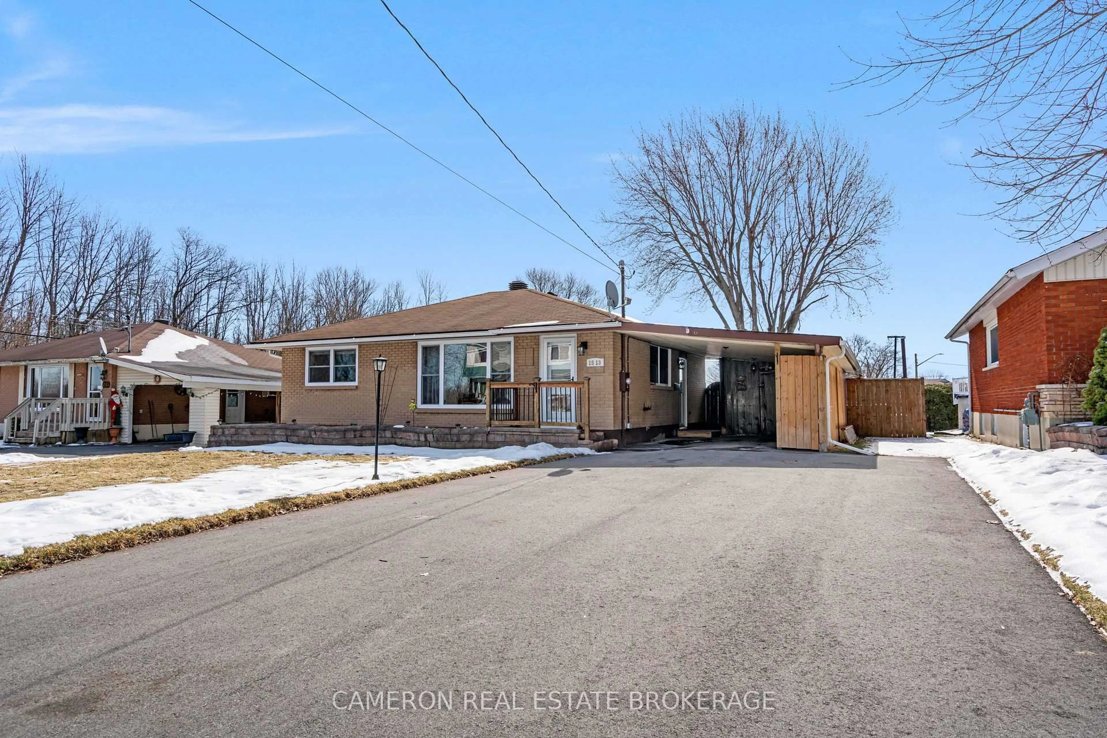 Home with brick exterior material, street for 1513 Frances Ann Ave, Cornwall Ontario K6H 2L3