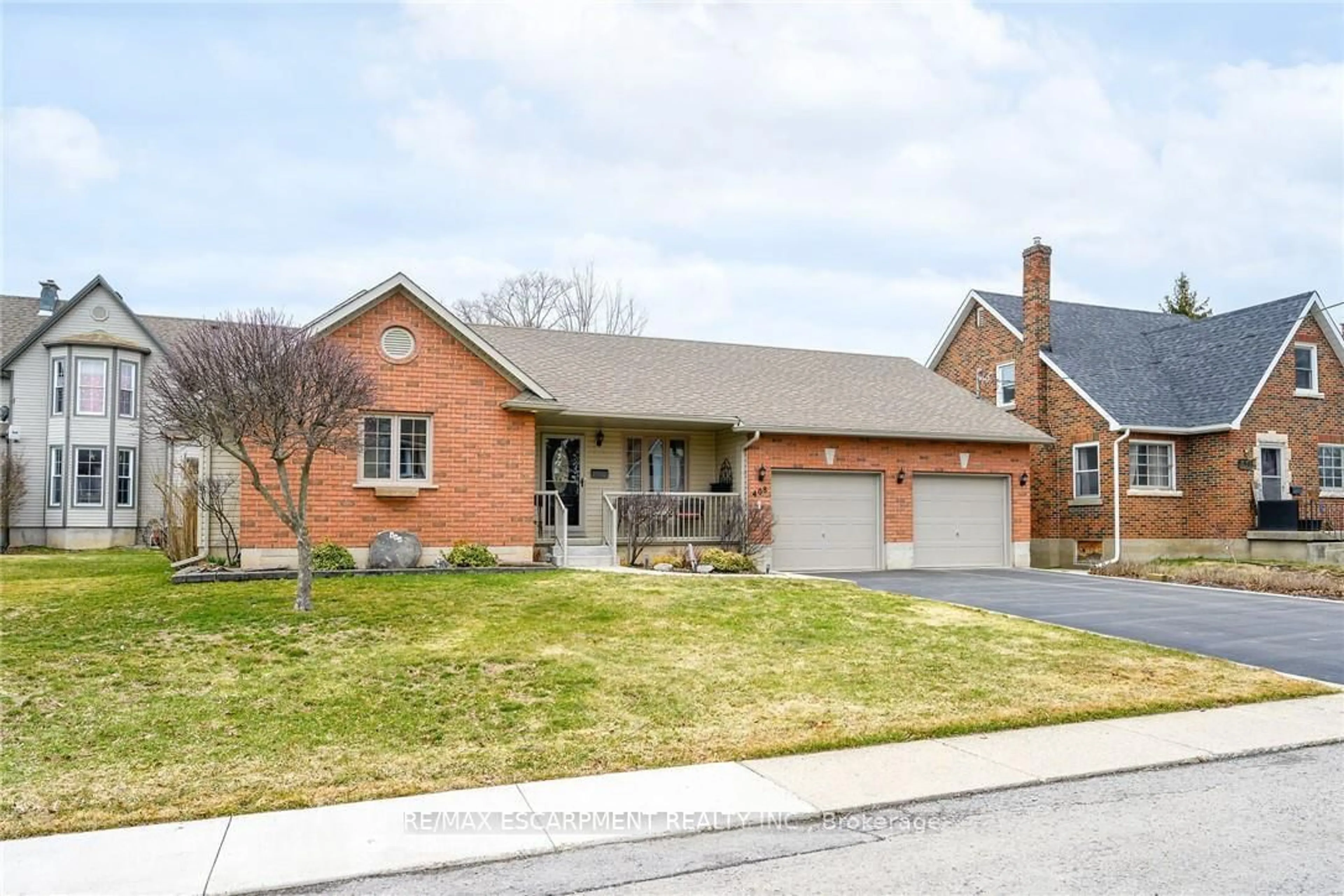 Home with brick exterior material, street for 408 Church St, Haldimand Ontario N1A 2N8