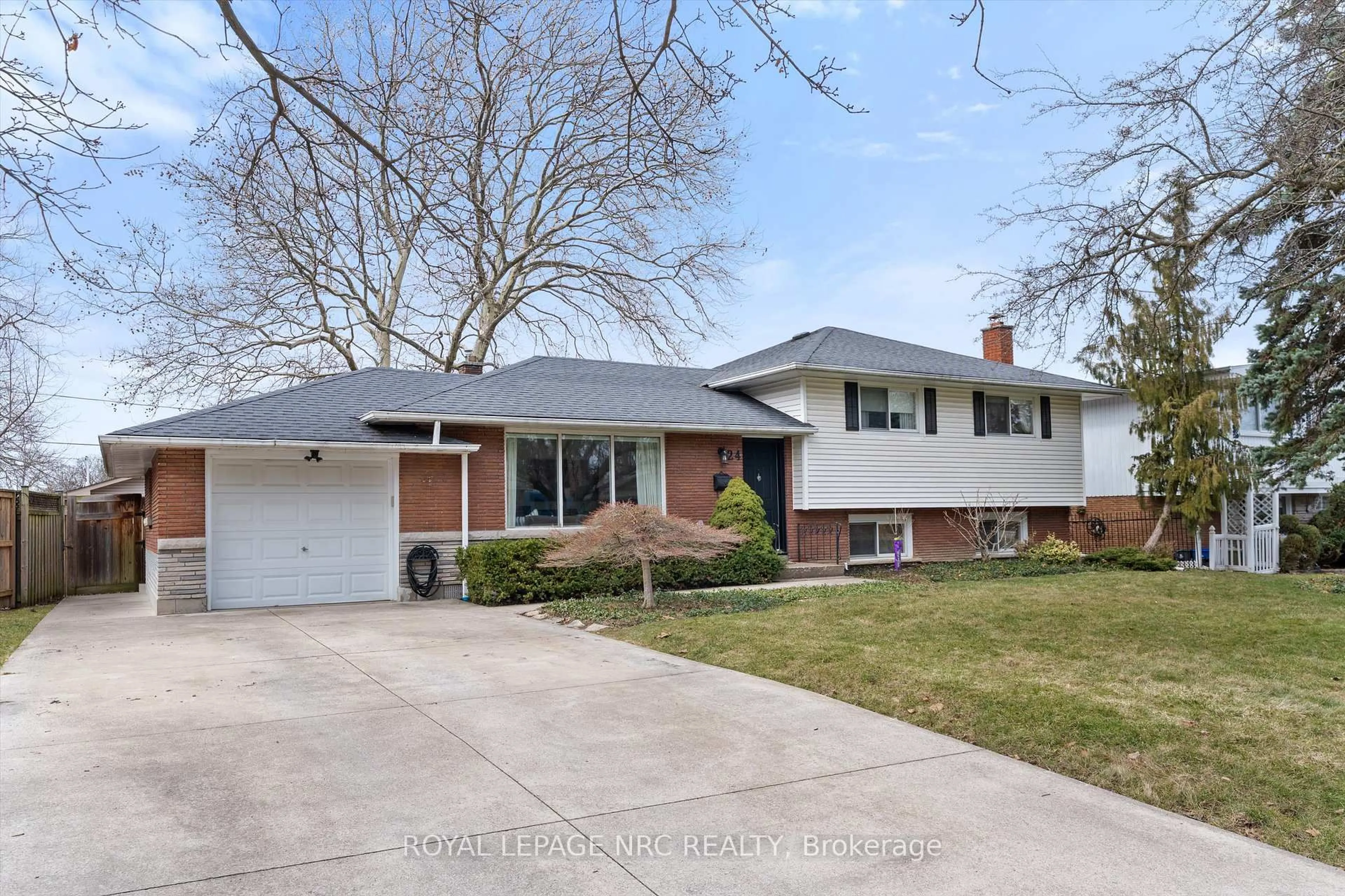 Home with brick exterior material, street for 24 Valerie Dr, St. Catharines Ontario L2T 3G5