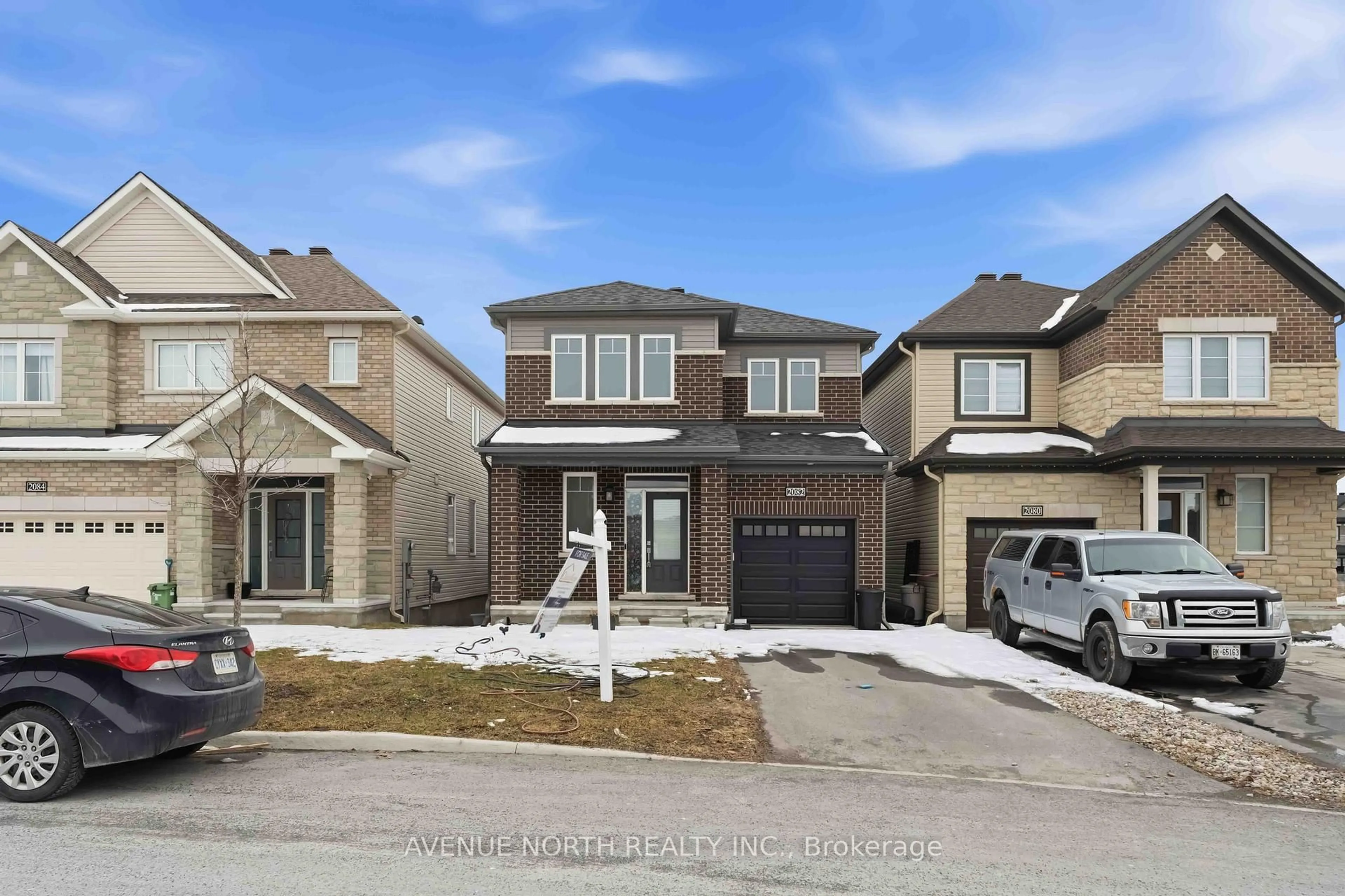Home with brick exterior material, street for 2082 Caltra Cres, Ottawa Ontario K2J 6V4