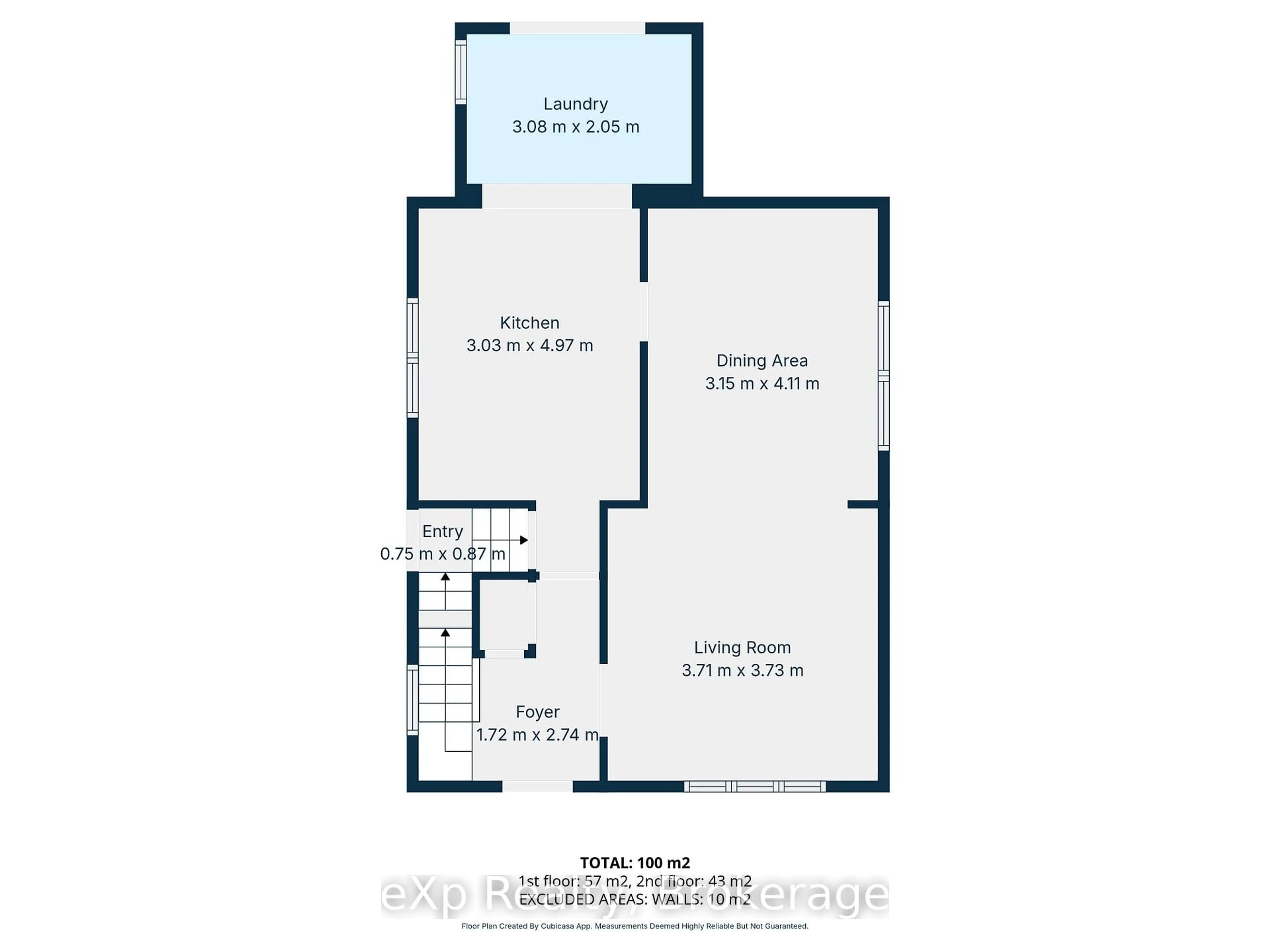 Floor plan for 580 11th Ave, Hanover Ontario N4N 2S6