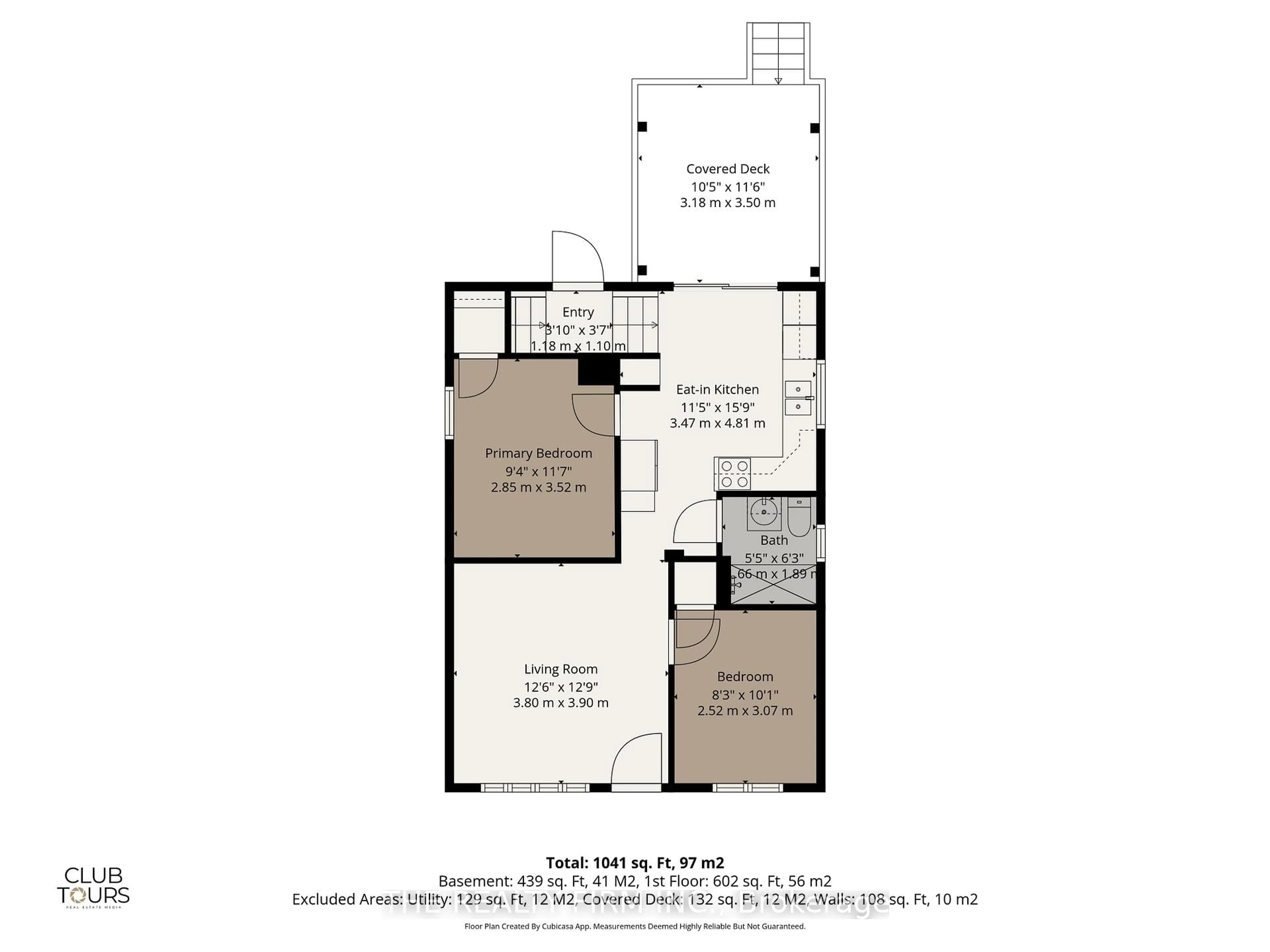Floor plan for 119 Connaught Ave, London East Ontario N5Y 3A5