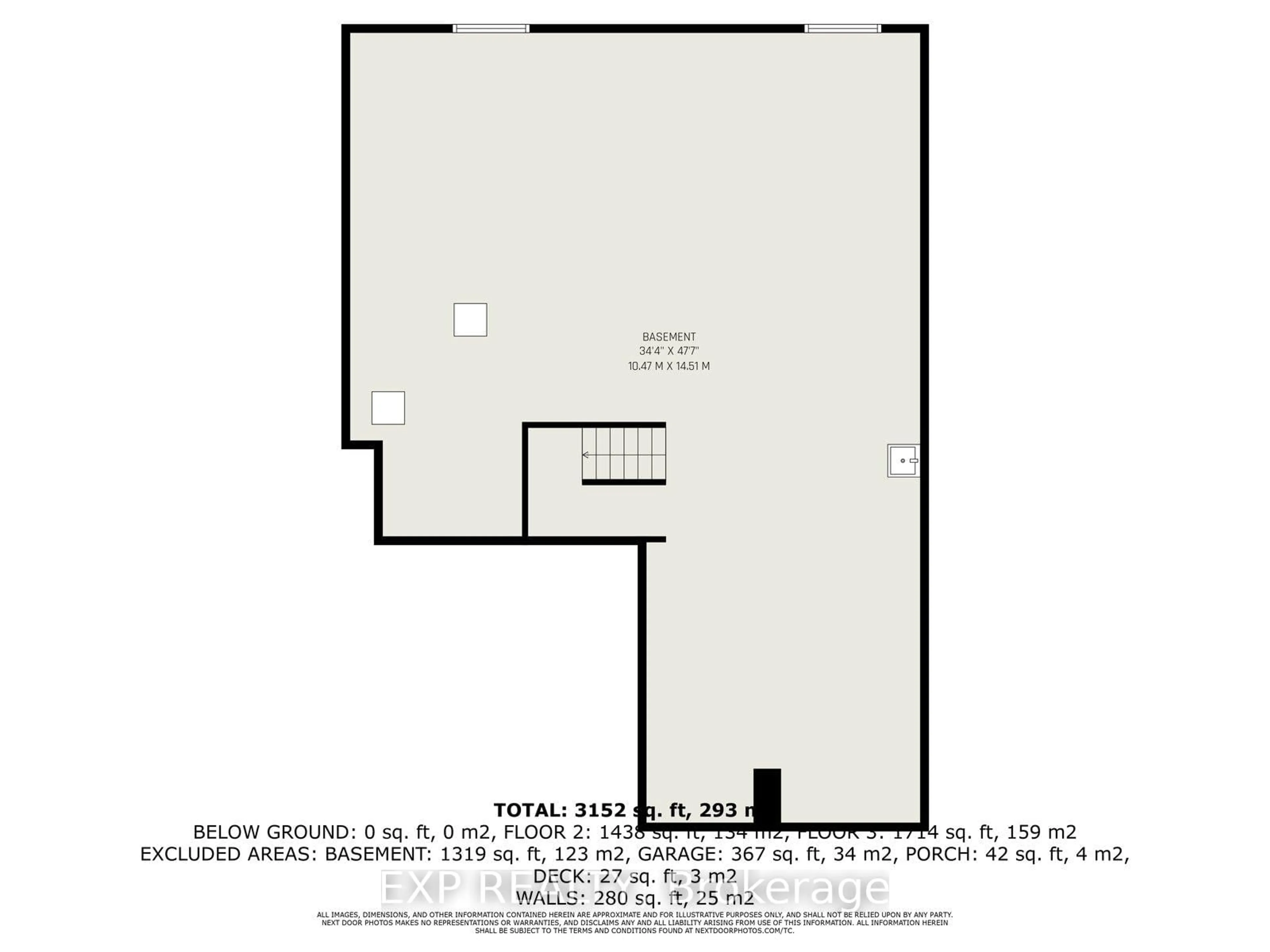 Floor plan for 615 IDYLLIC Terr, Ottawa Ontario K4A 5N9