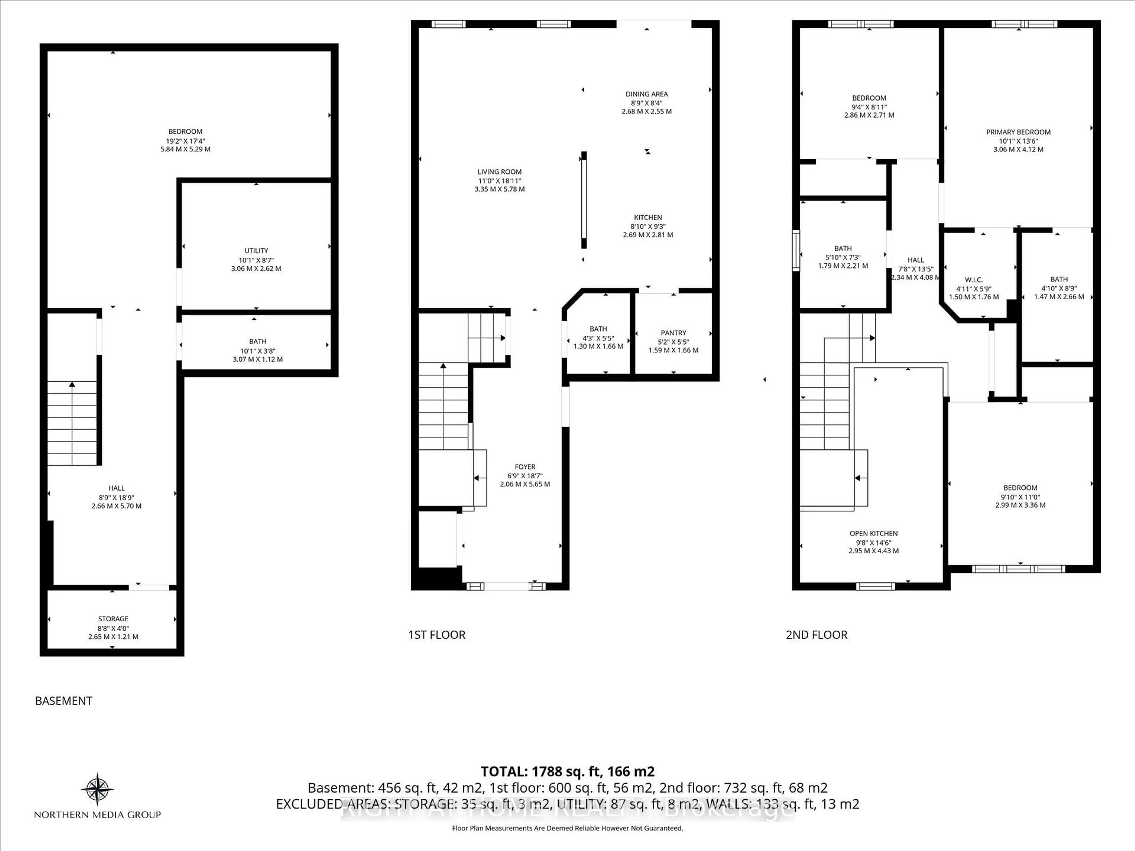 Floor plan for 175 Sims Estate Dr, Kitchener Ontario N2A 0A6