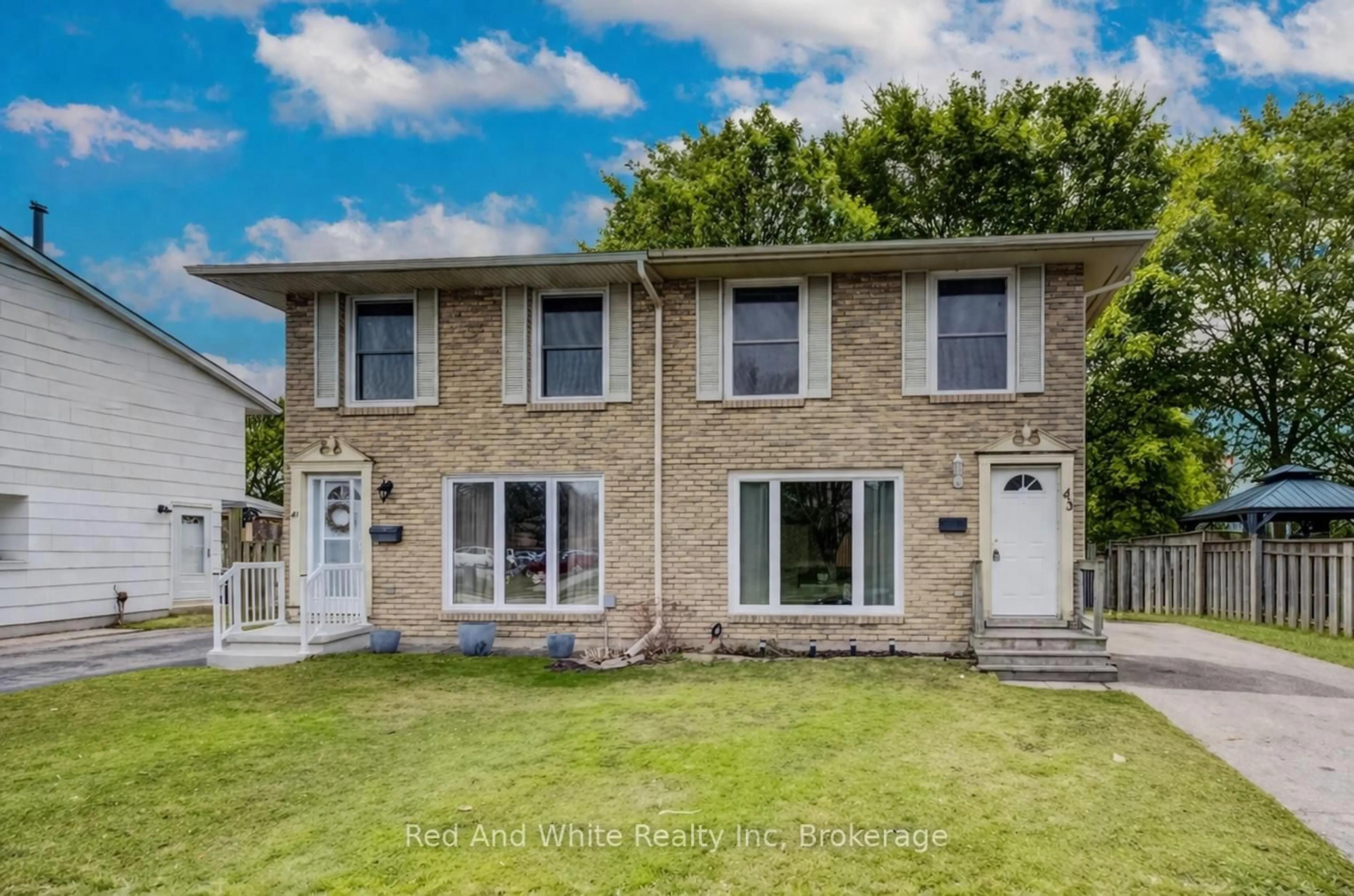 Home with brick exterior material, street for 43 Ferguson Ave, Cambridge Ontario N1R 6E9