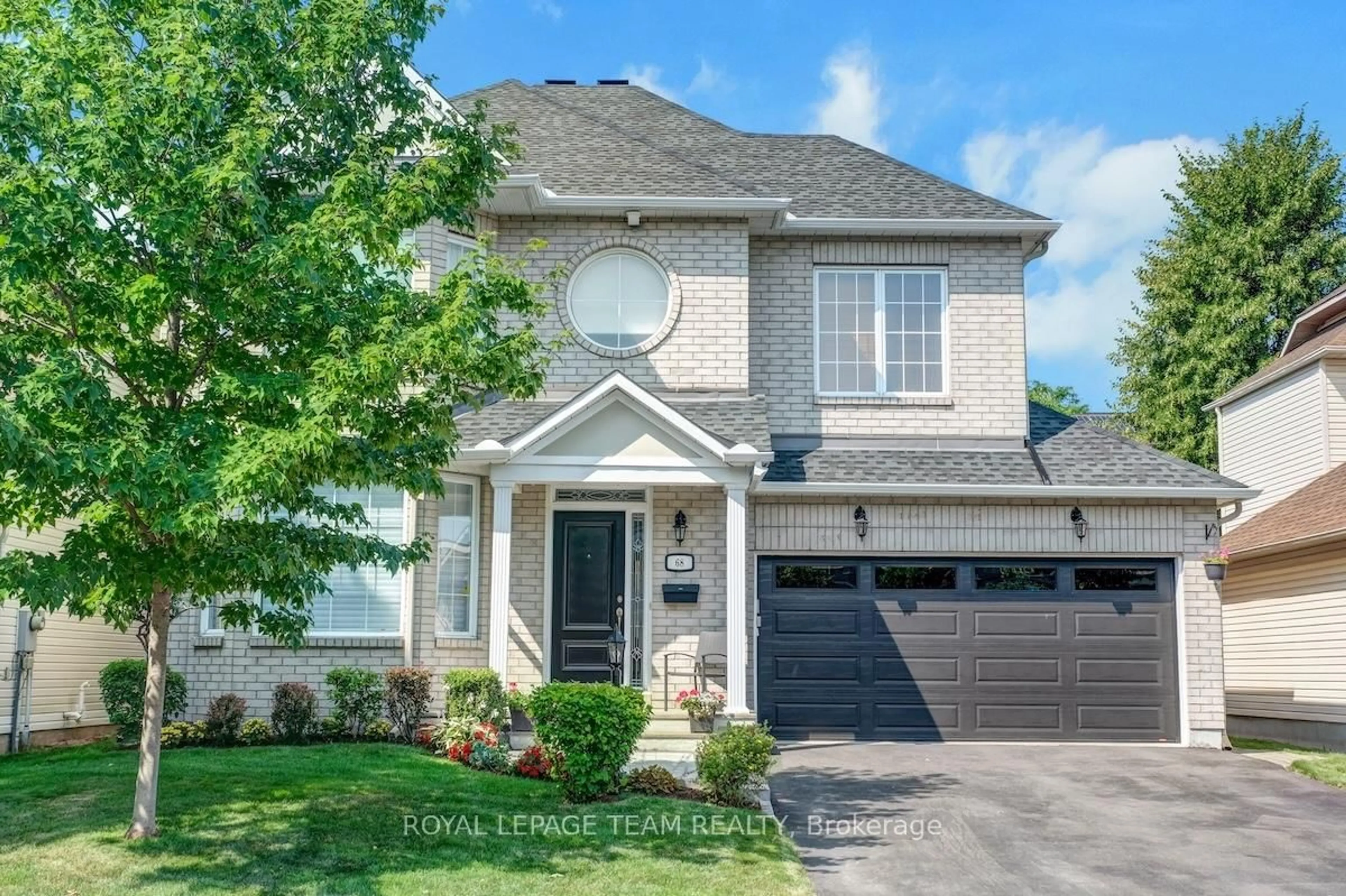 Home with brick exterior material, street for 68 Mattamy Pl, Ottawa Ontario K2G 6J9