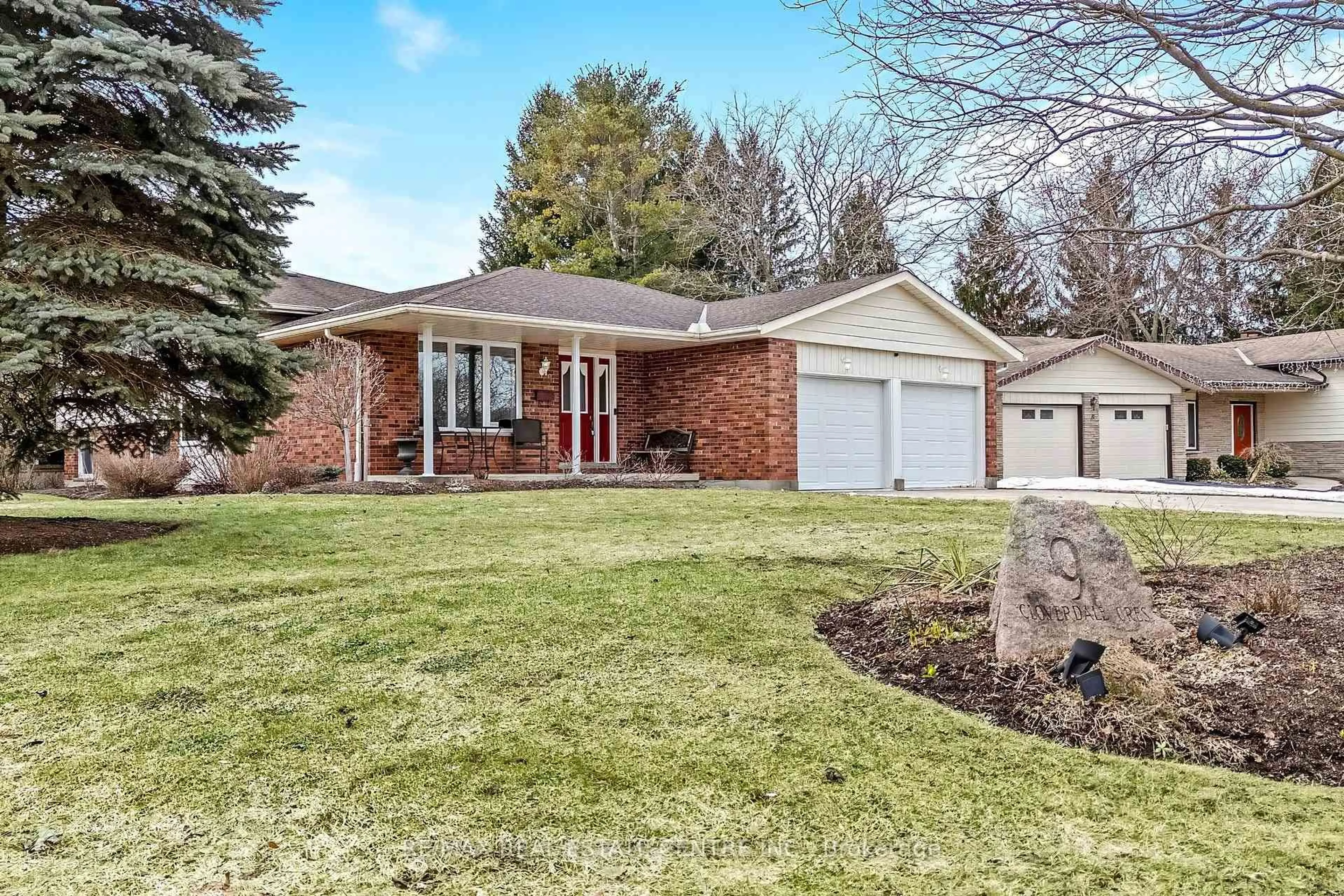 Home with brick exterior material, street for 9 Cloverdale Cres, Wilmot Ontario N0B 2H0