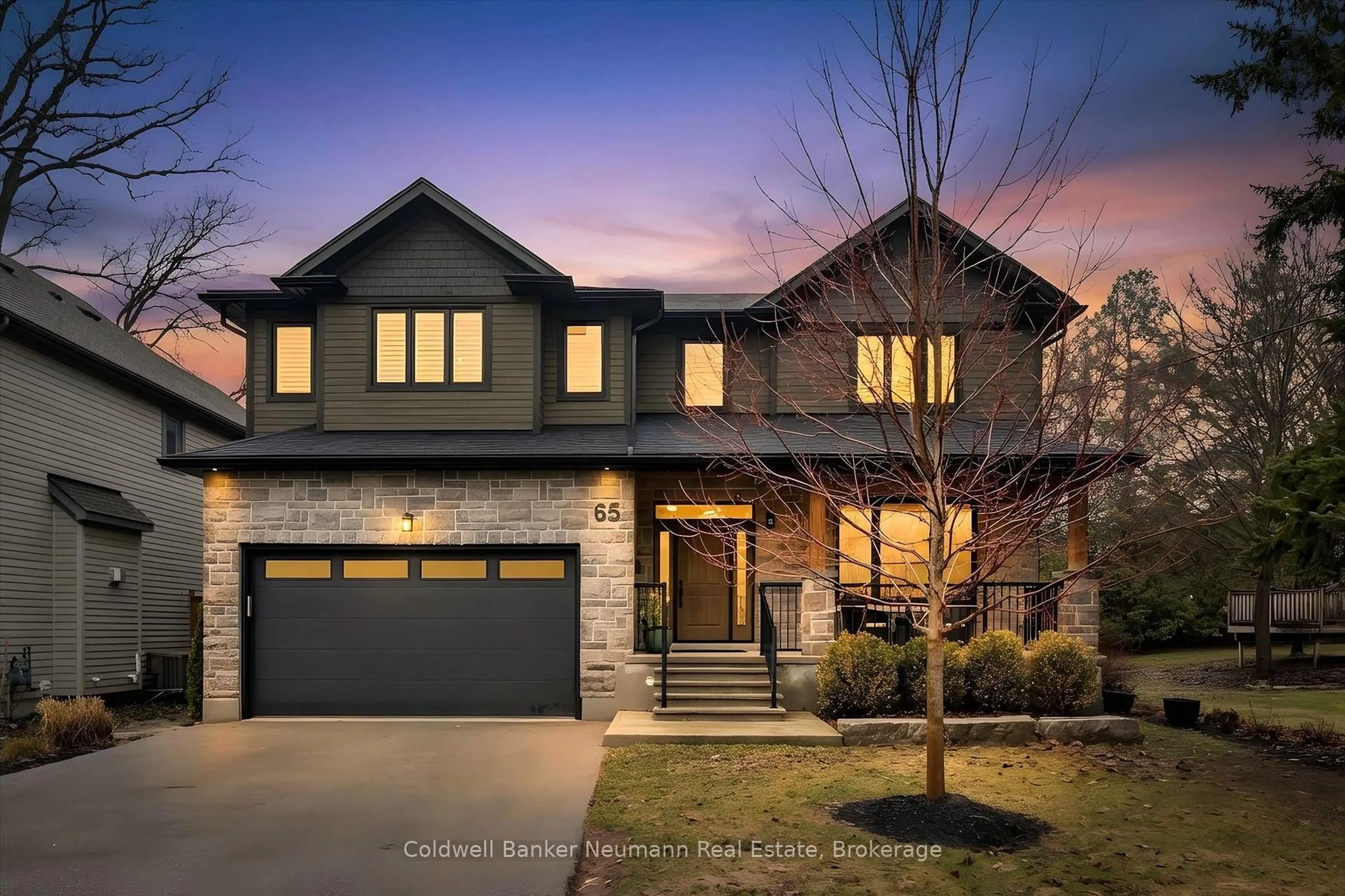 Home with brick exterior material, street for 65 Dean Ave, Guelph Ontario N1G 1L3