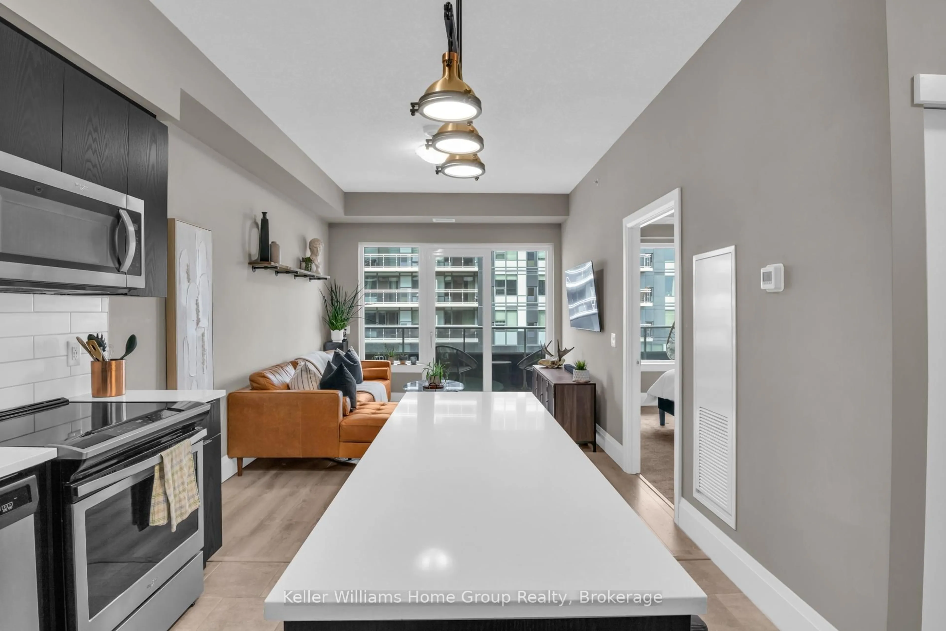 Open concept kitchen, unknown for 73 Arthur St #515, Guelph Ontario N1E 0S6