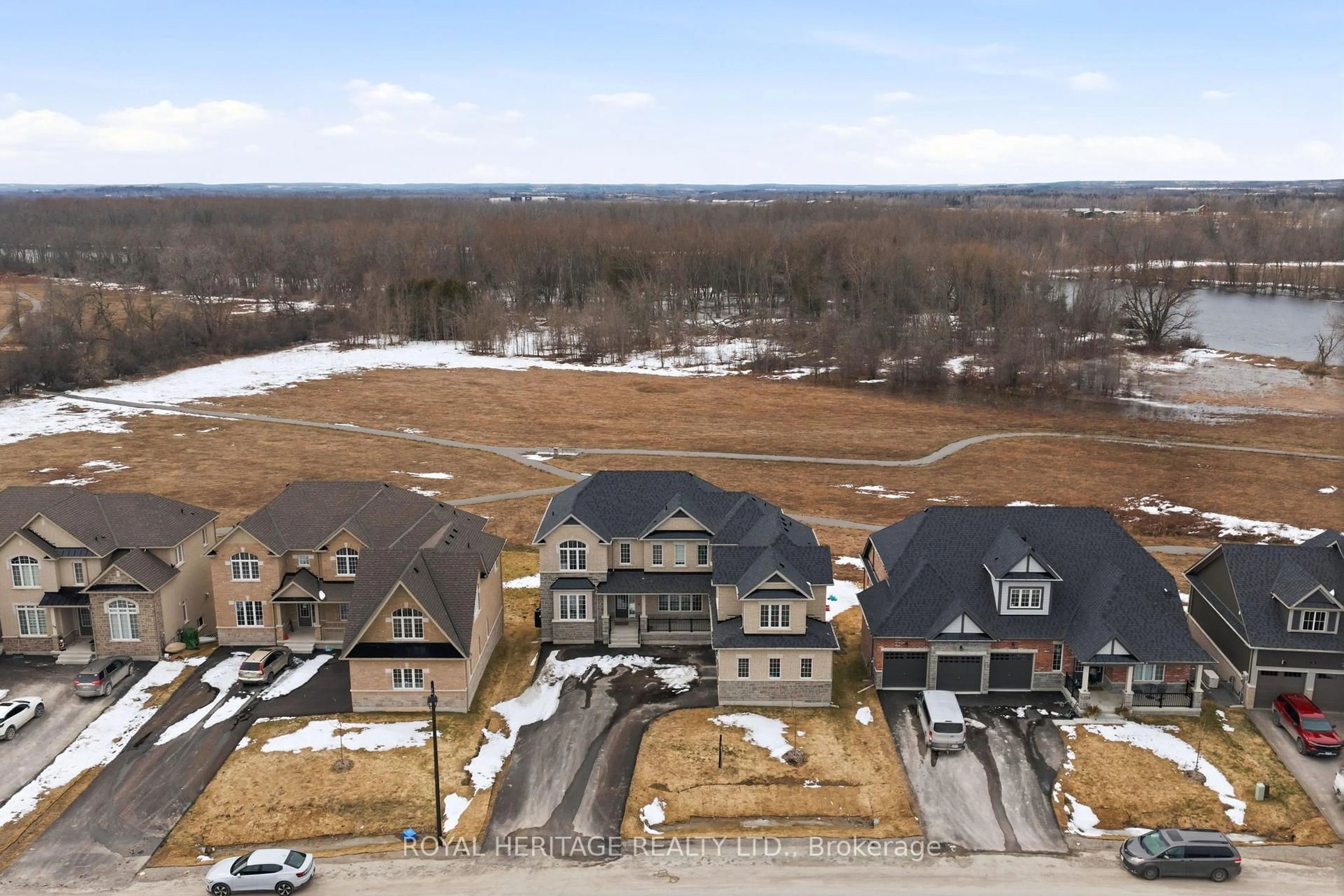 A pic from outside/outdoor area/front of a property/back of a property/a pic from drone, unknown for 36 Golden Meadows Dr, Otonabee-South Monaghan Ontario K9J 0K6
