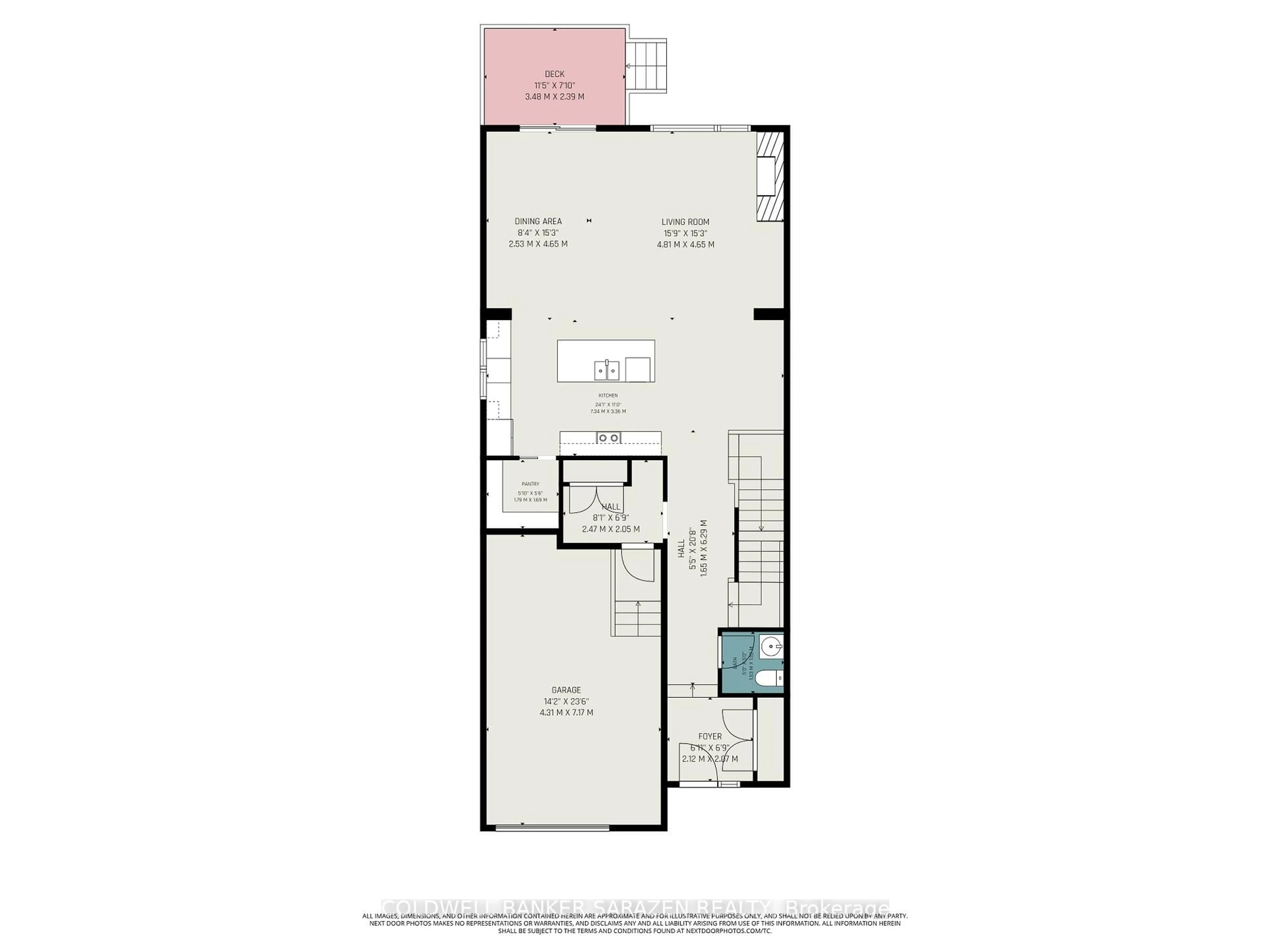 Floor plan for 137 Thomas St, Arnprior Ontario K7S 0J4