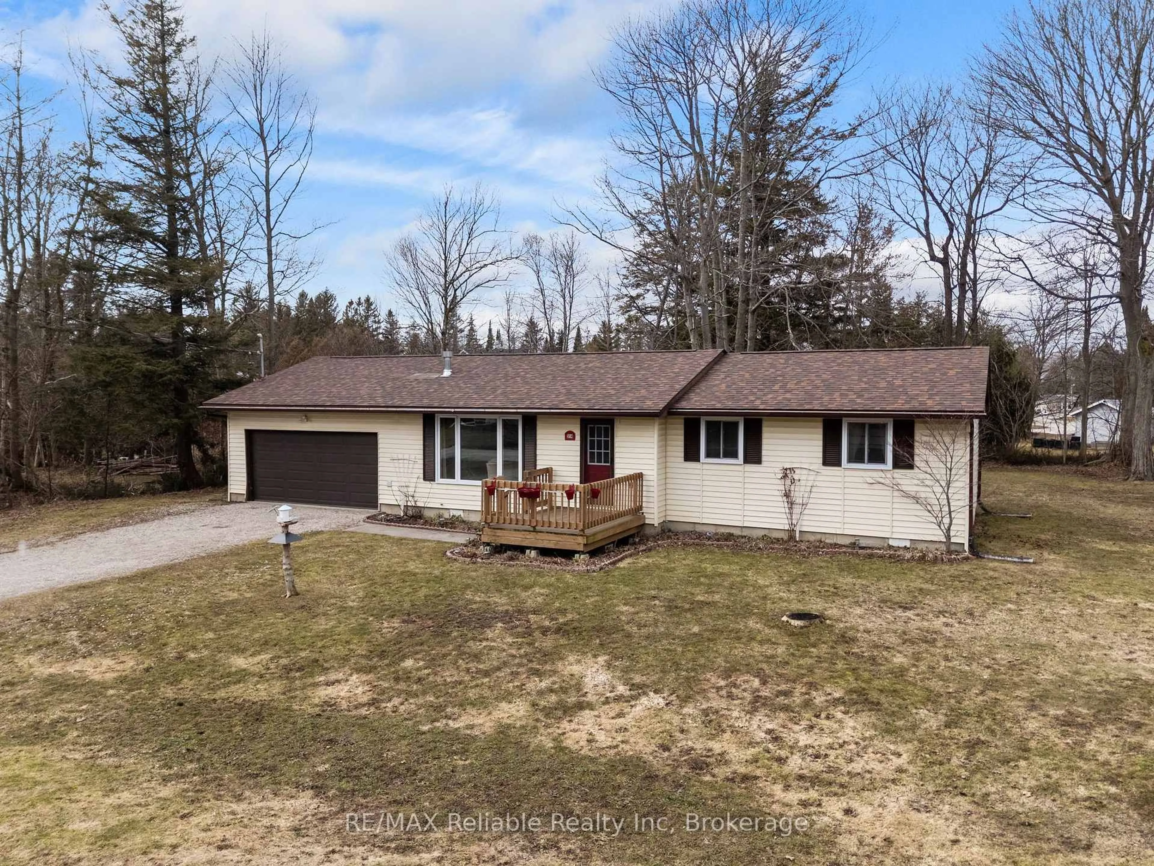 A pic from outside/outdoor area/front of a property/back of a property/a pic from drone, street for 314 Tyendinaga Rd, Huron-Kinloss Ontario N0G 2R0