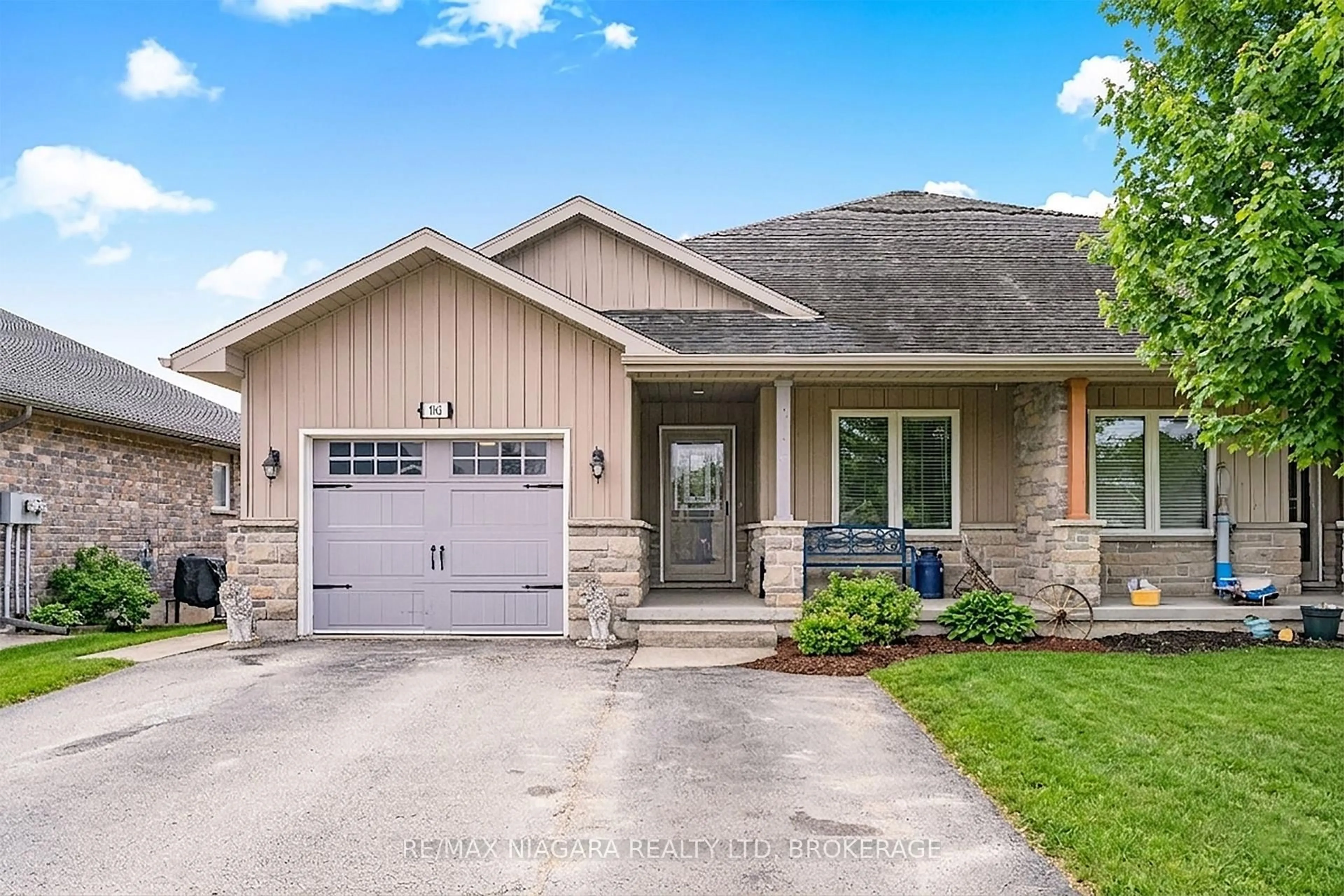 Home with brick exterior material, street for 105 Milton Seiler Cres, Minto Ontario N0G 2P0