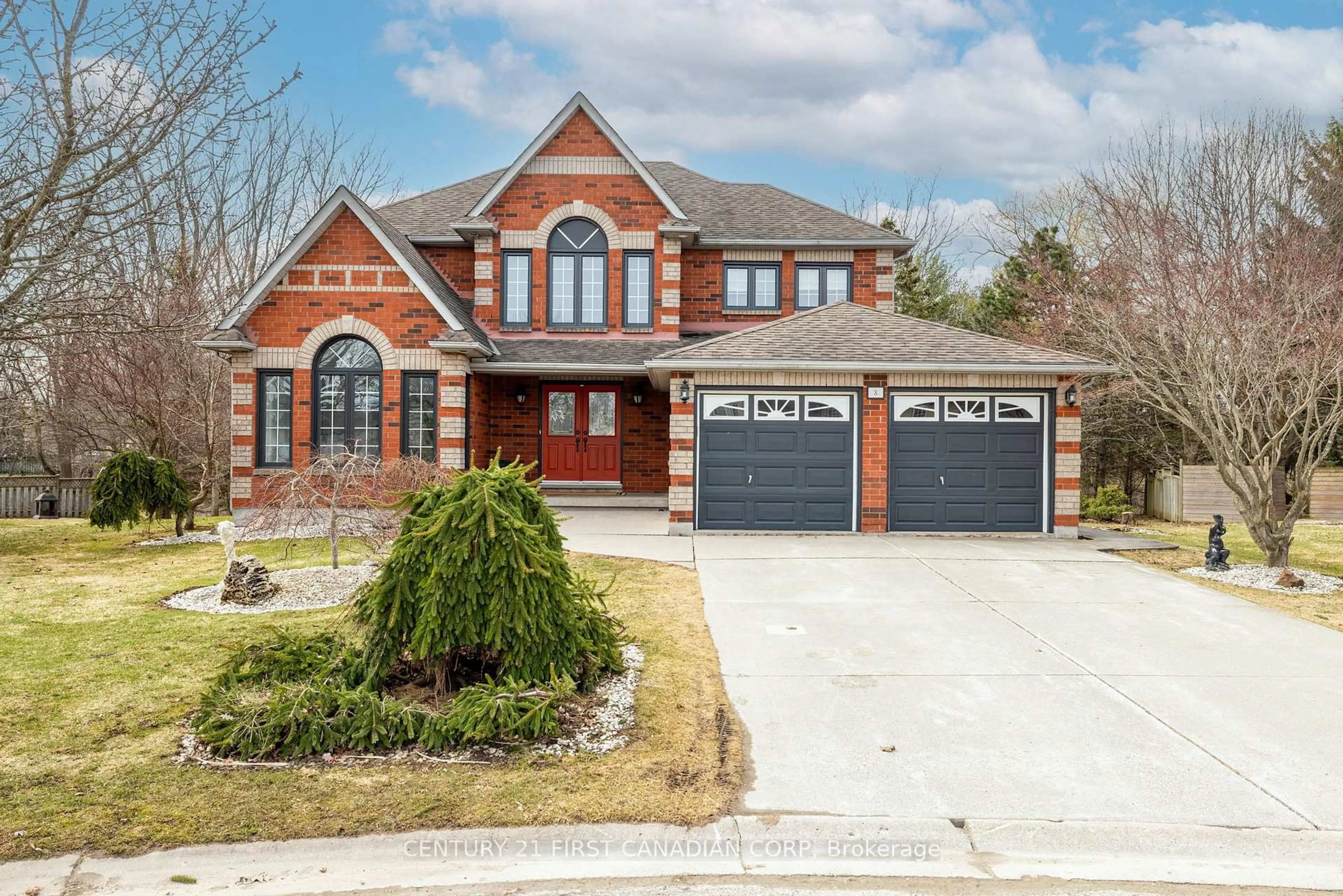 Home with brick exterior material, street for 8 Claire Crt, Strathroy-Caradoc Ontario N7G 4C8
