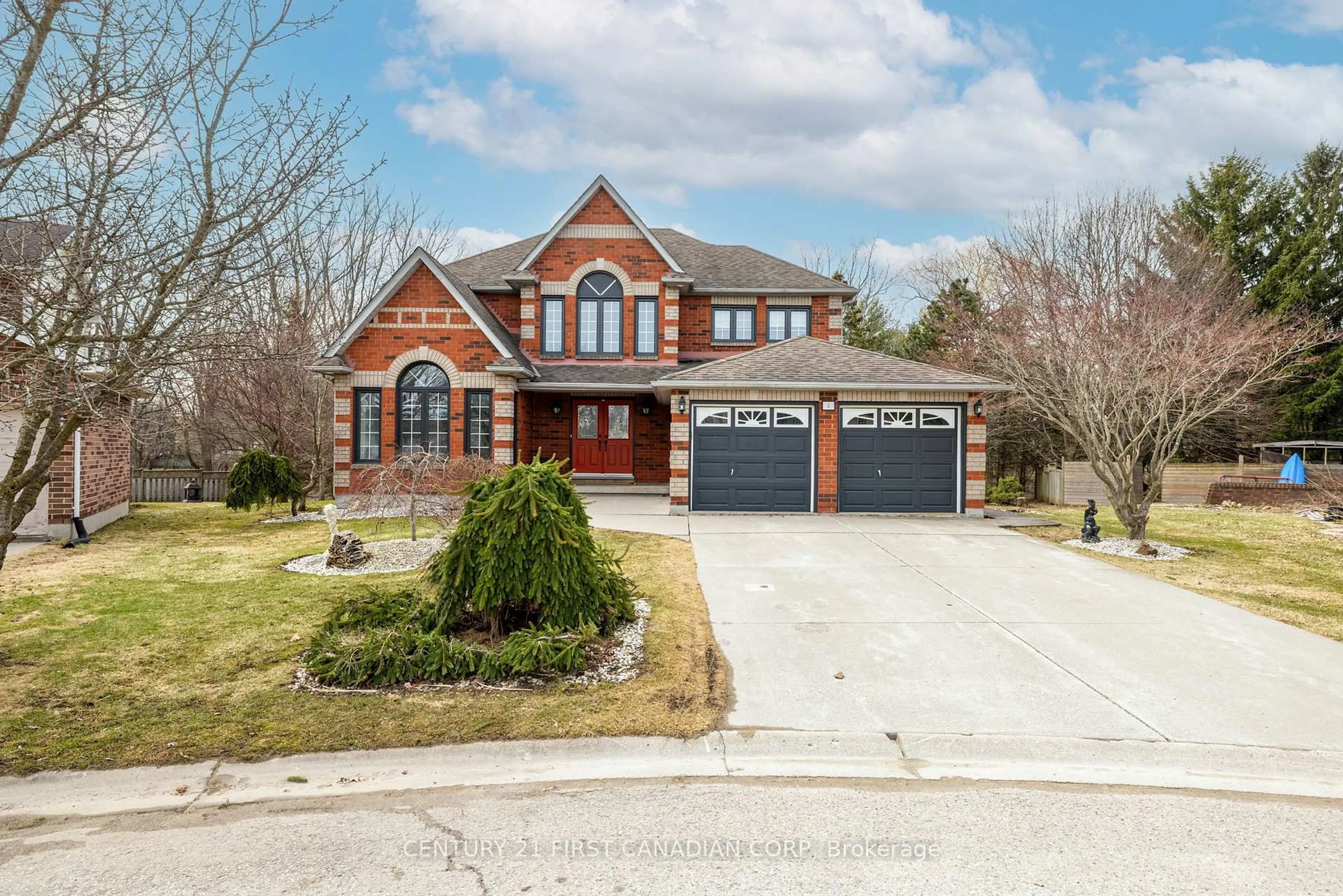 Home with brick exterior material, street for 8 Claire Crt, Strathroy-Caradoc Ontario N7G 4C8