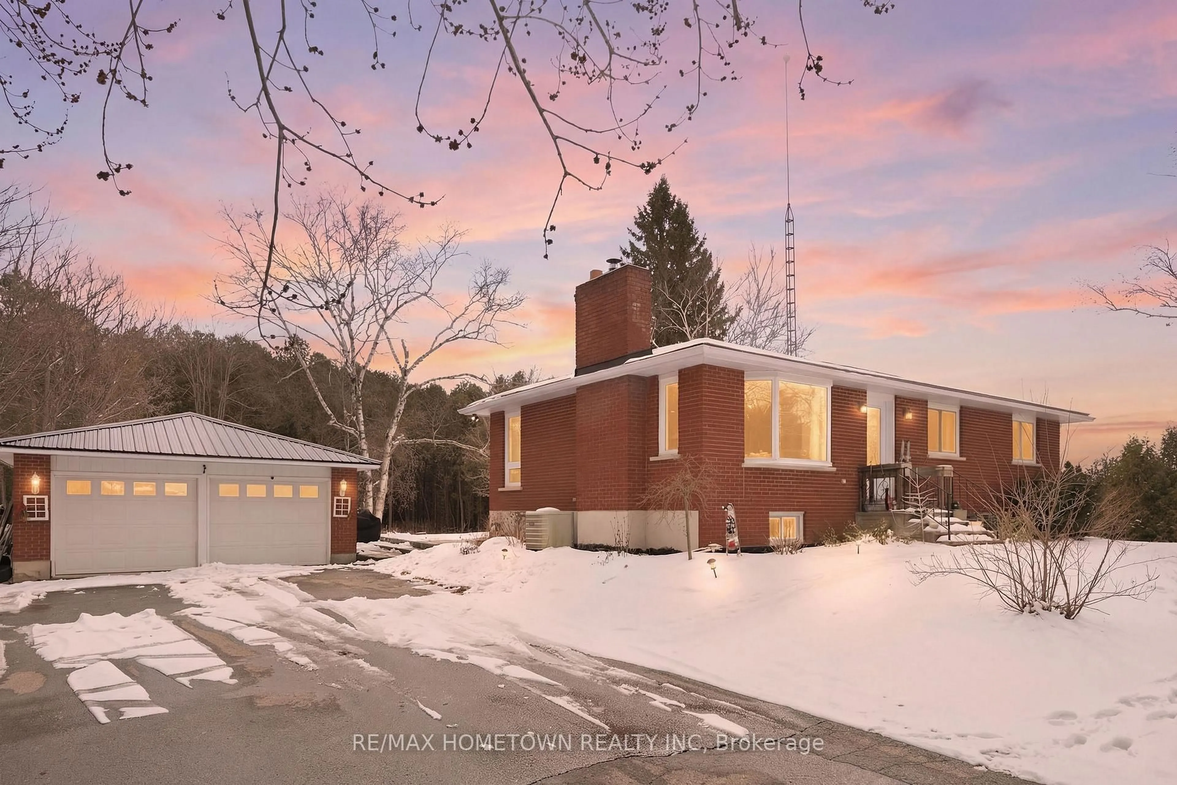 Home with brick exterior material, street for 11437 County Road 7 Rd, Elizabethtown-Kitley Ontario K0G 1R0