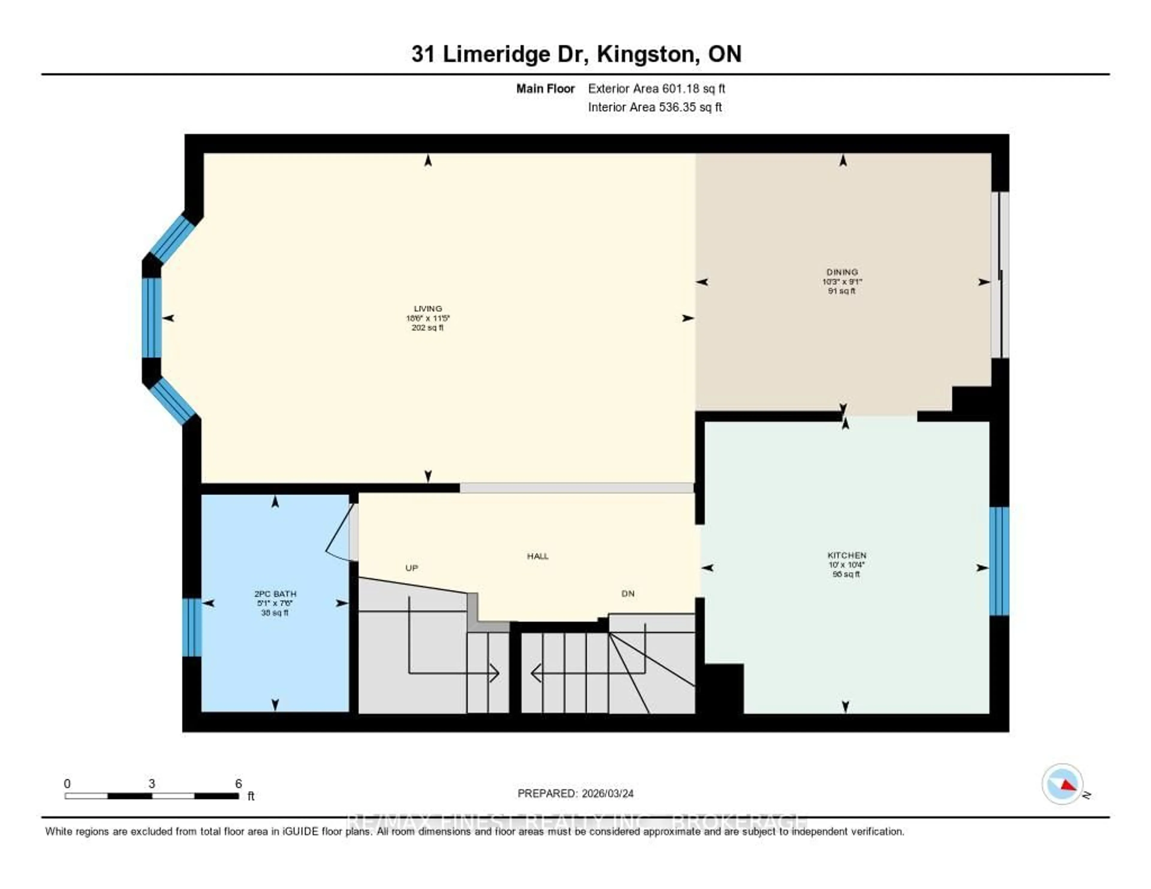 Floor plan for 31 Limeridge Dr, Kingston Ontario K7K 6M3