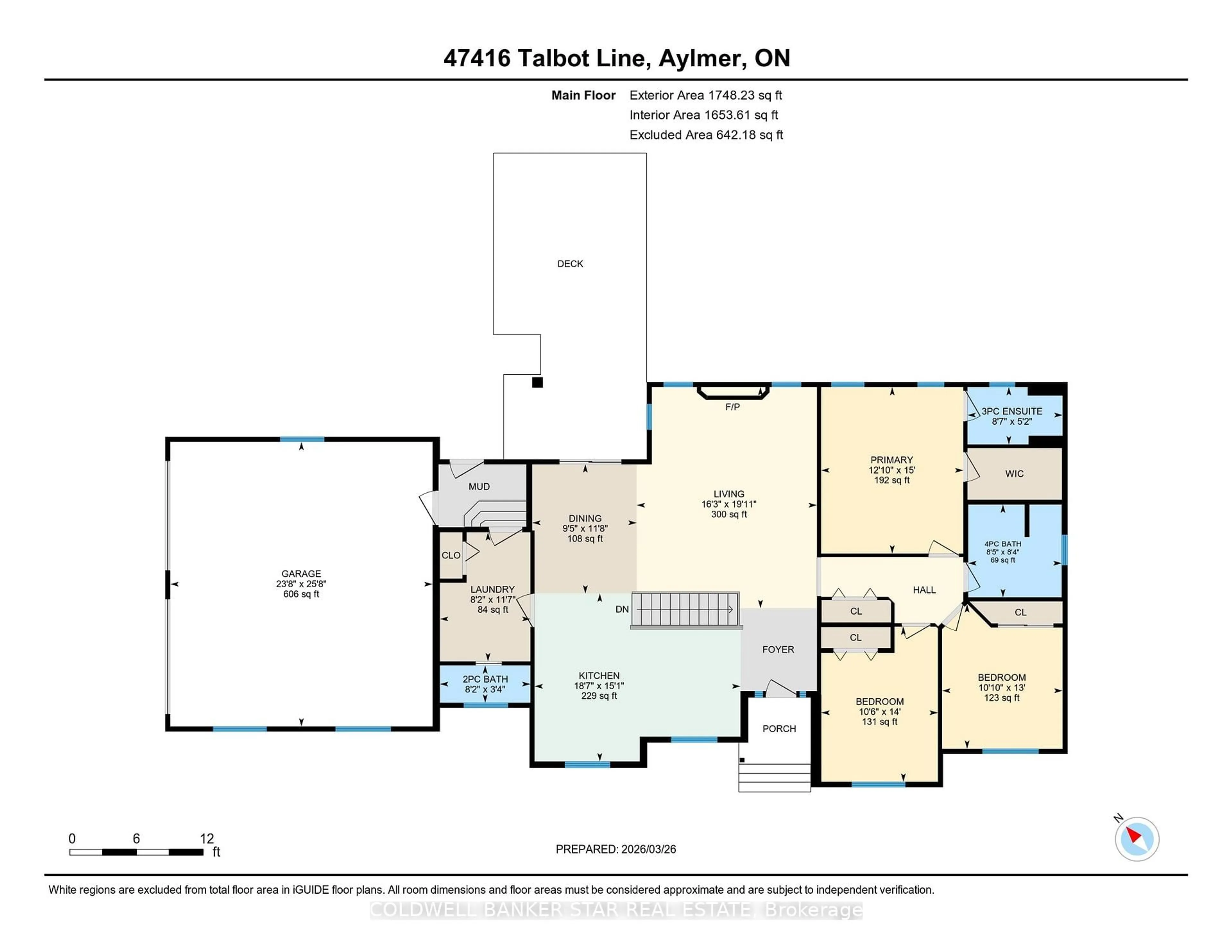 Floor plan for 47416 Talbot Line, Malahide Ontario N5H 2R6