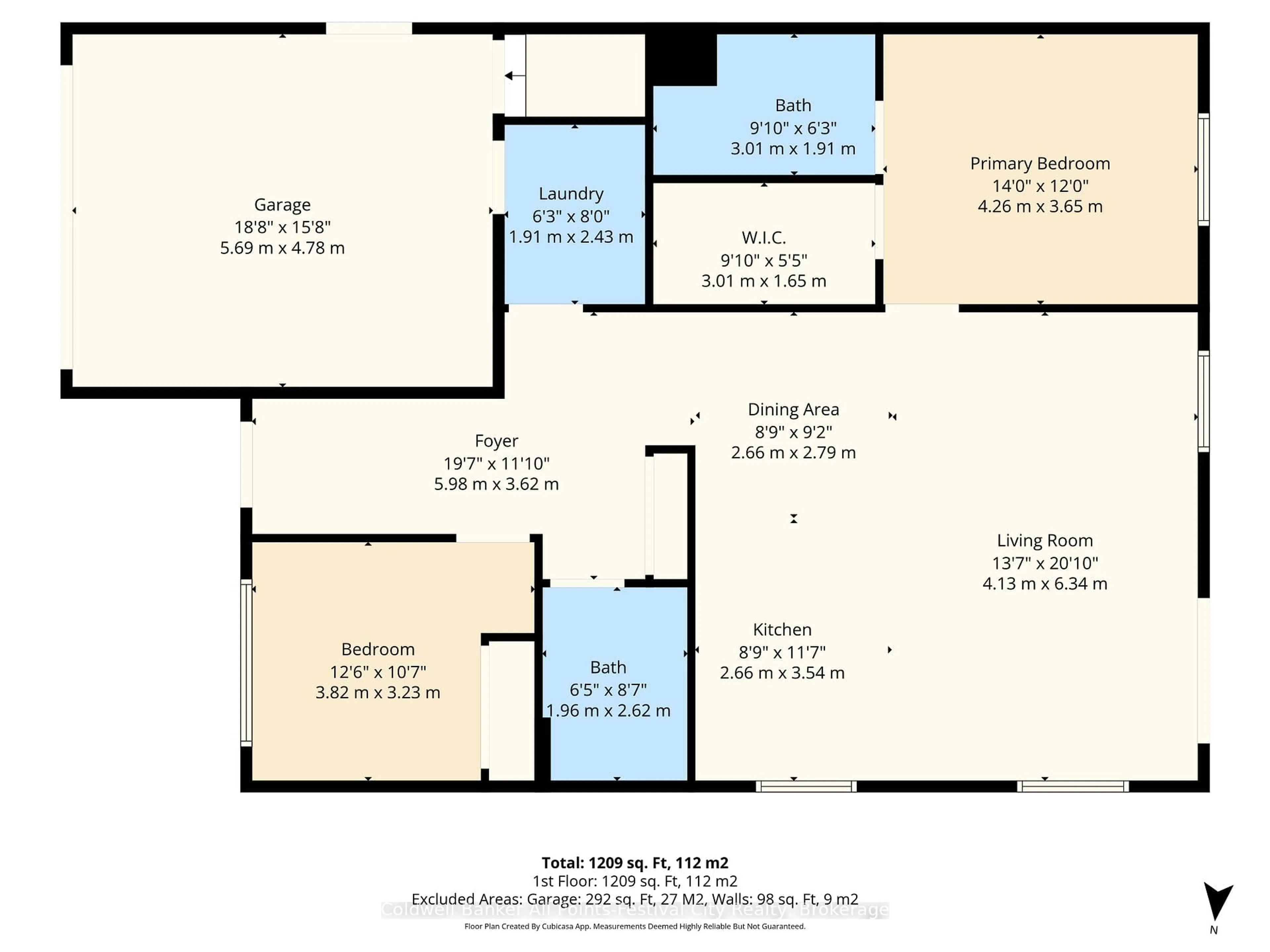 Floor plan for 44 Huron Heights Dr, Ashfield-Colborne-Wawanosh Ontario N7A 0B2