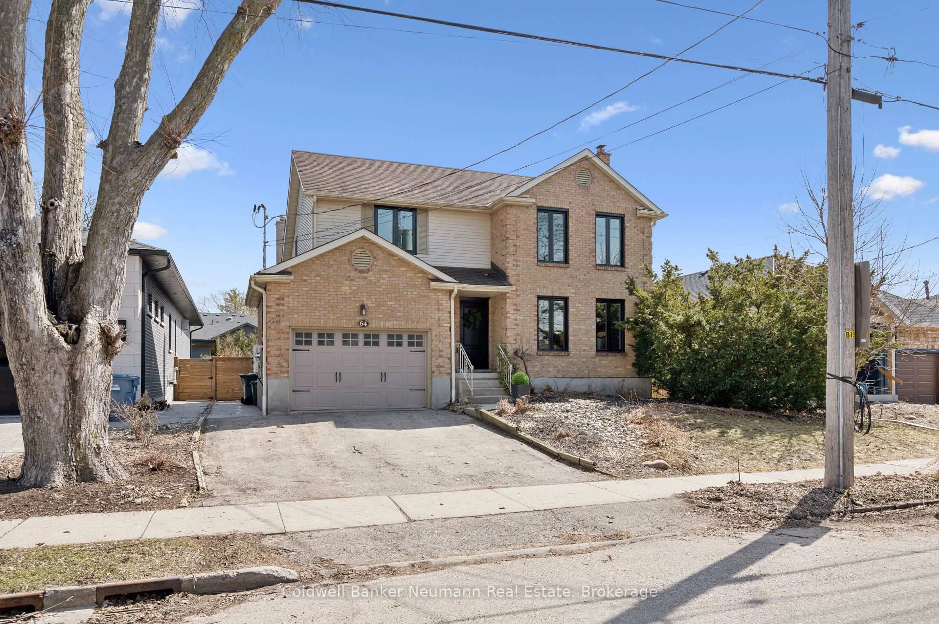 Home with brick exterior material, street for 64 Forest St, Guelph Ontario N1G 1H9