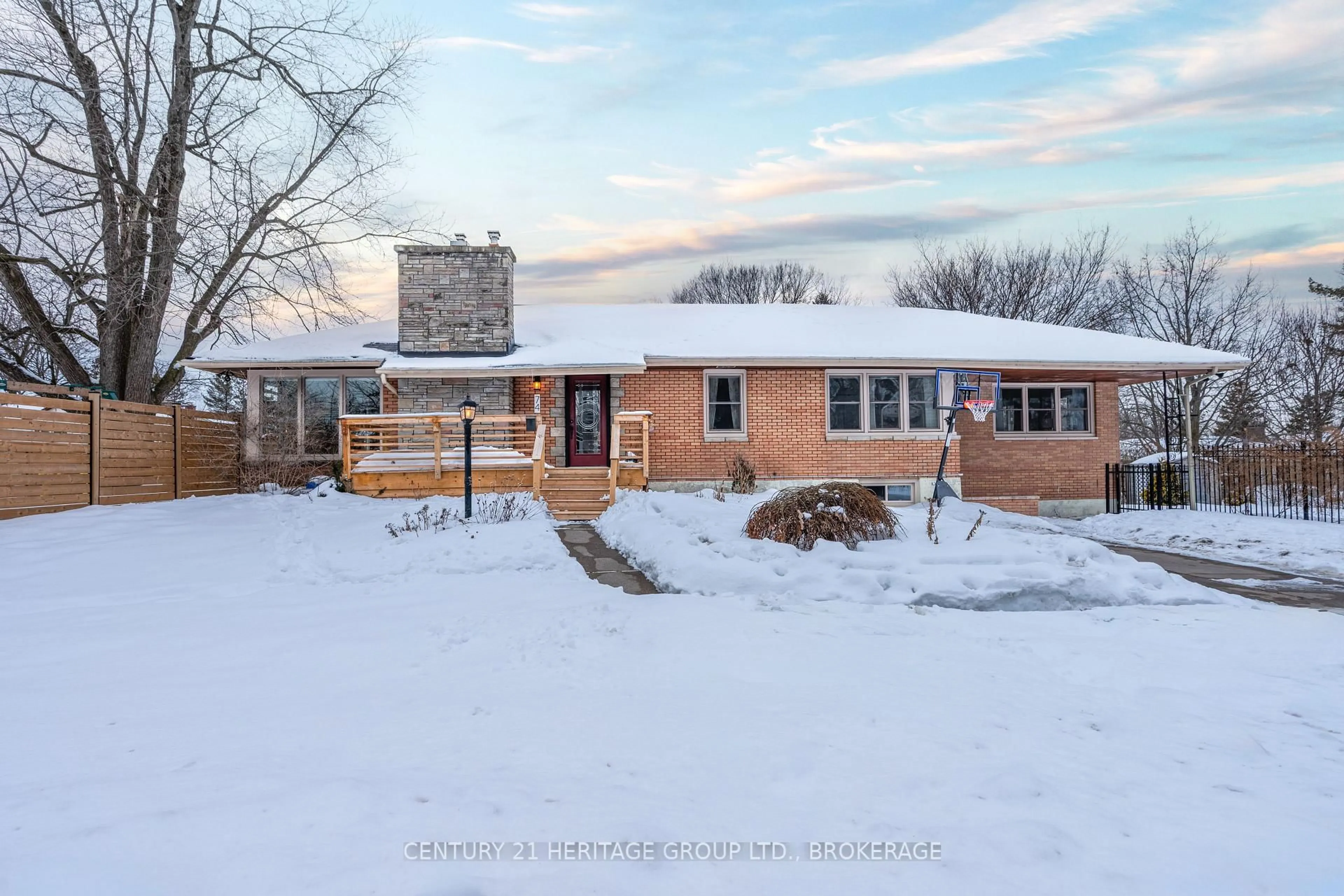 A pic from outside/outdoor area/front of a property/back of a property/a pic from drone, unknown for 74 McMichael St, Kingston Ontario K7M 1N2