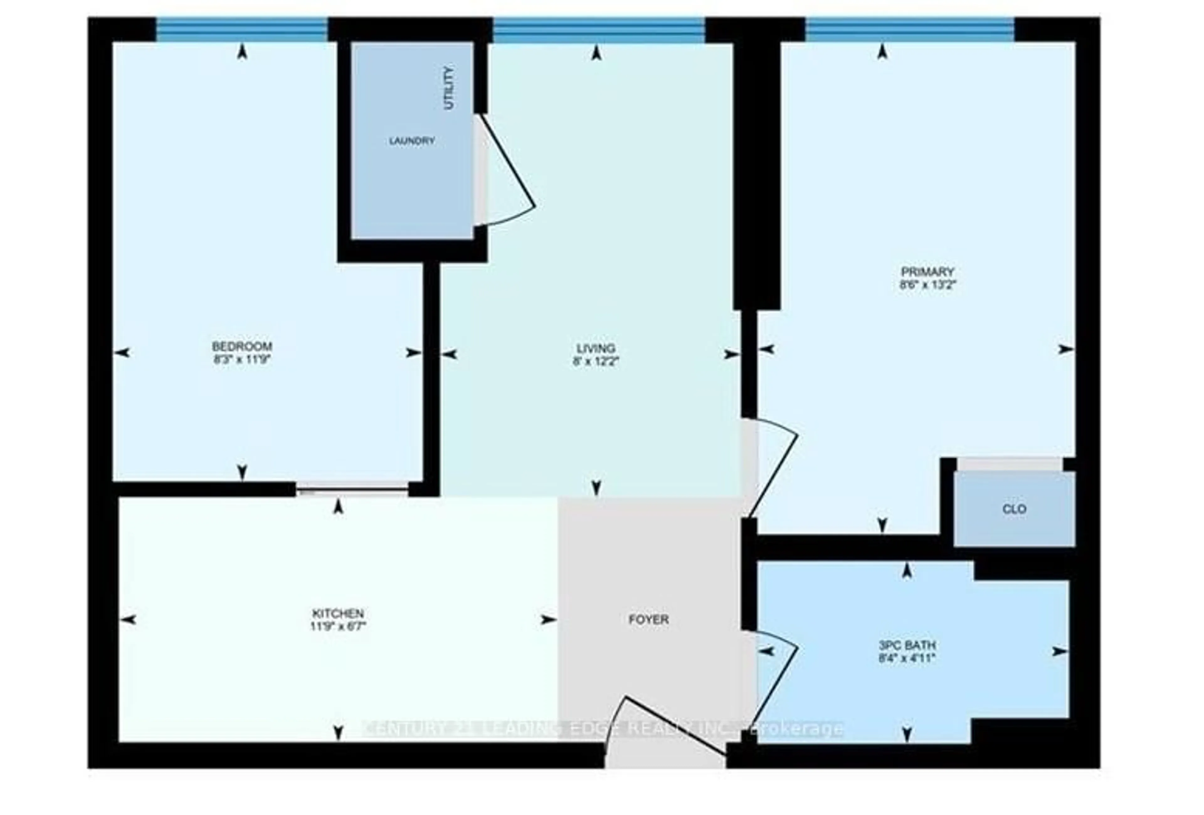 Floor plan for 258A Sunview St #126, Waterloo Ontario N2L 0H6