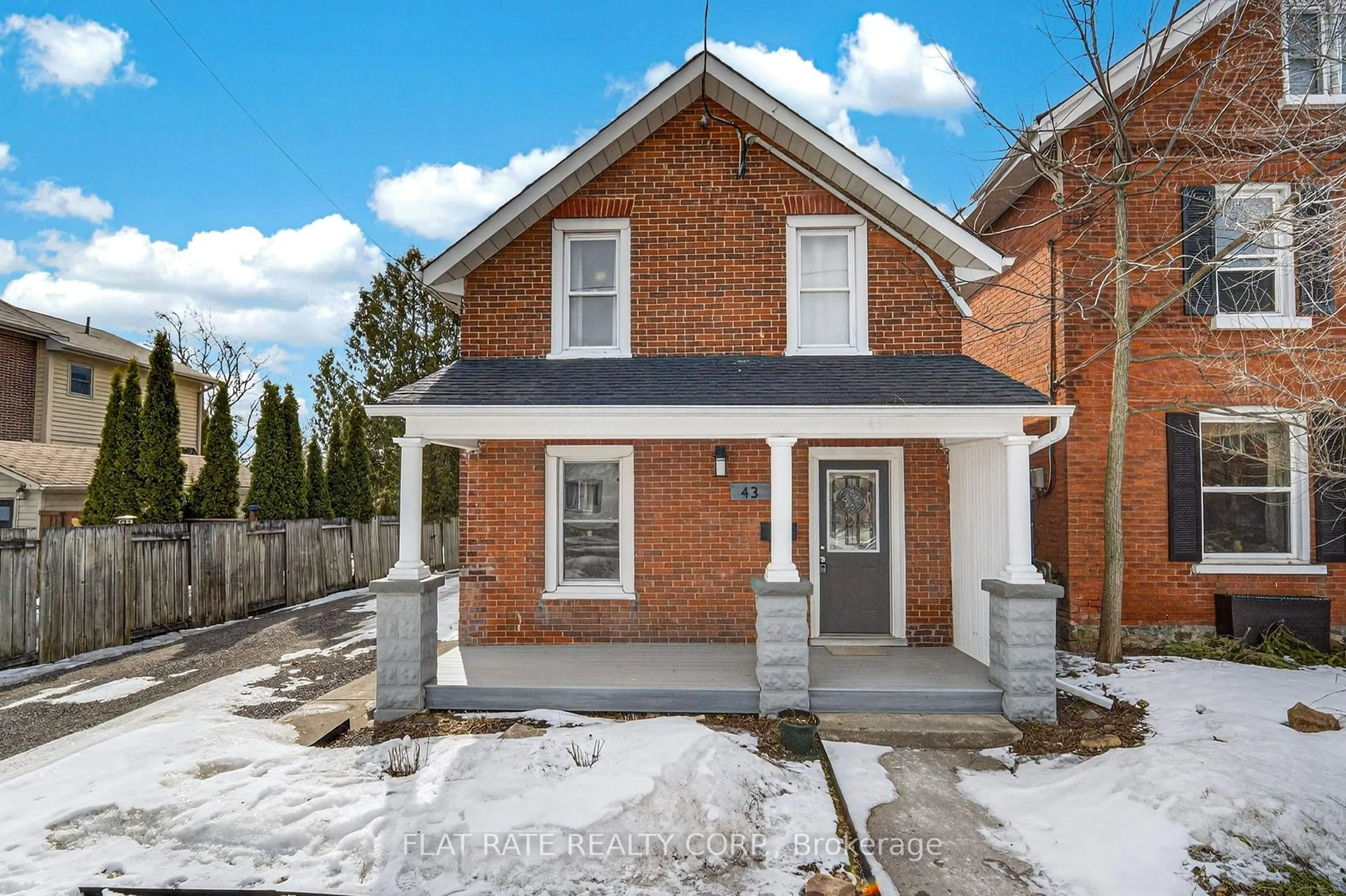 Home with brick exterior material, street for 43 WARE St, Peterborough Ontario K9J 2B5