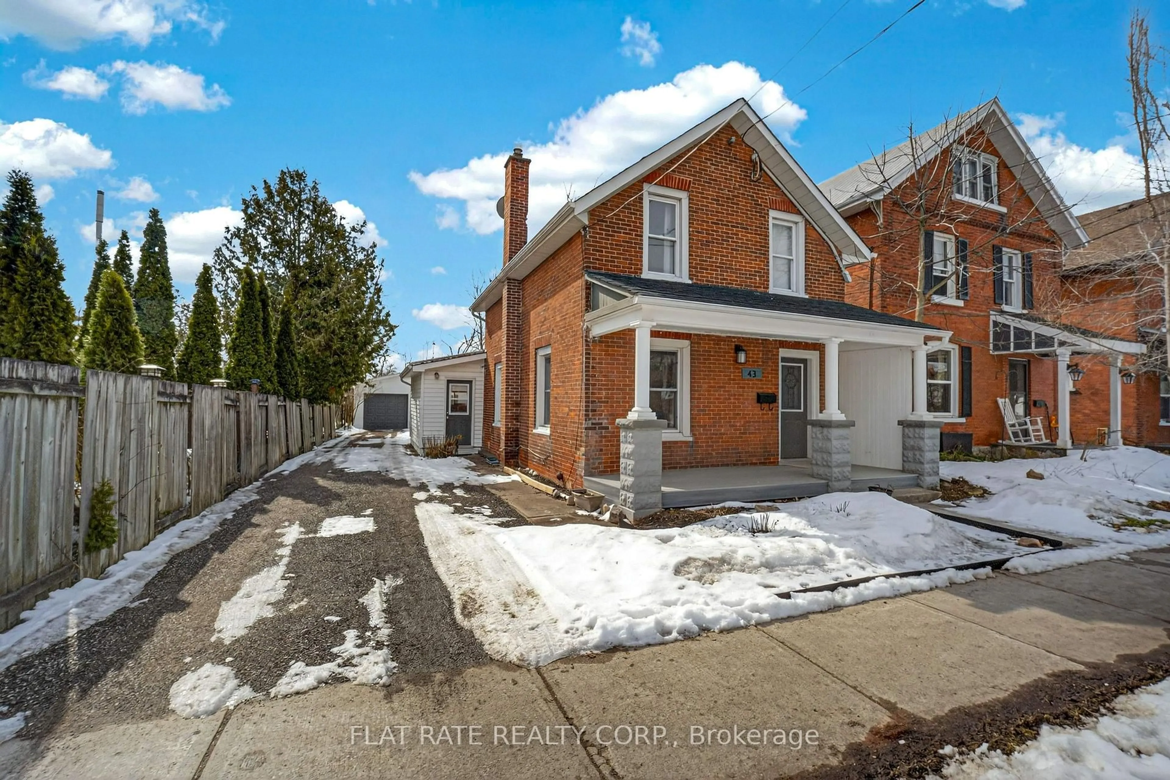 Home with brick exterior material, street for 43 WARE St, Peterborough Ontario K9J 2B5