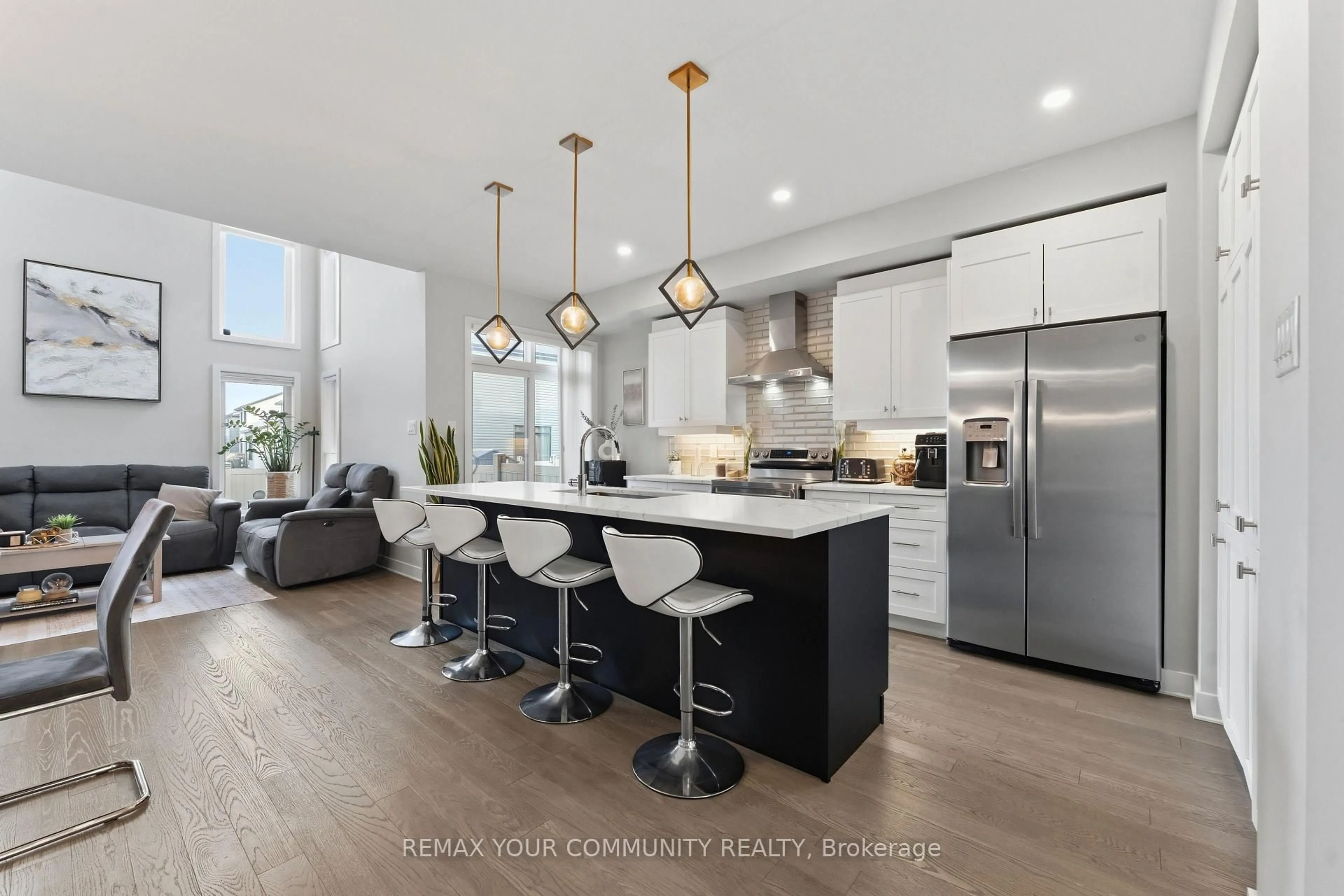 Open concept kitchen, unknown for 206 Big Dipper St, Manotick Ontario K4M 0K5