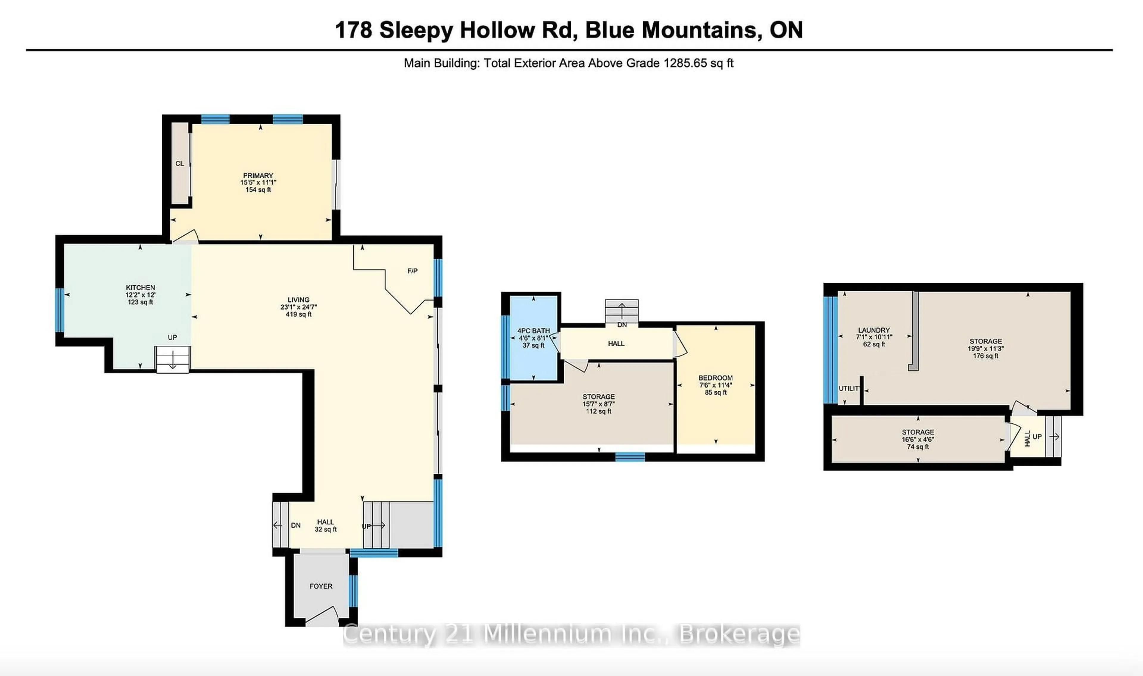 Floor plan for 178 Sleepy Hollow Rd, Blue Mountains Ontario L9Y 0S8