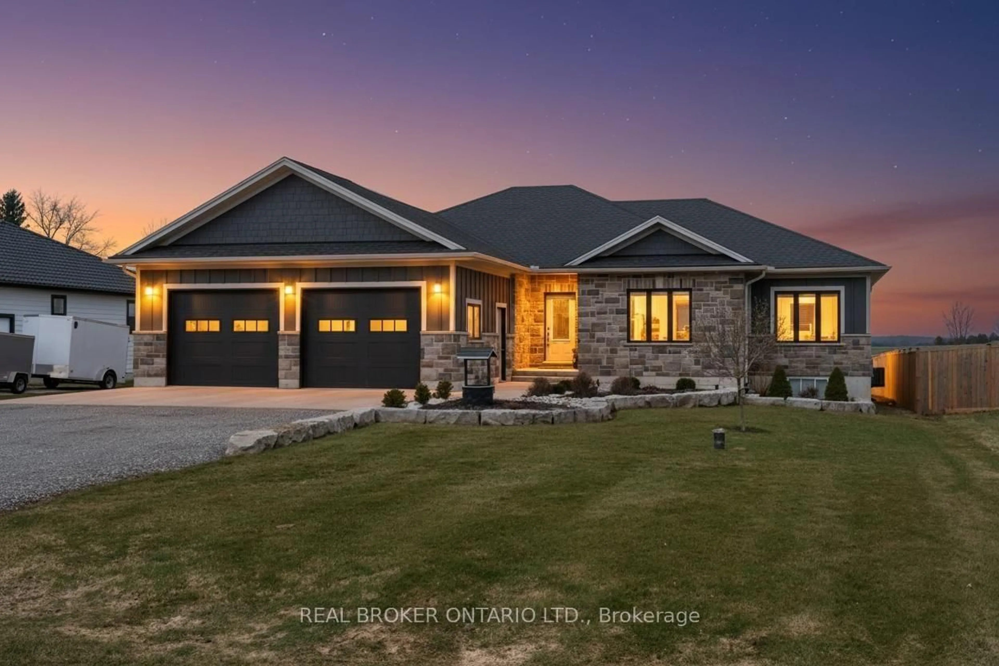 Home with brick exterior material, street for 11721 Plank Rd, Bayham Ontario N0J 1H0