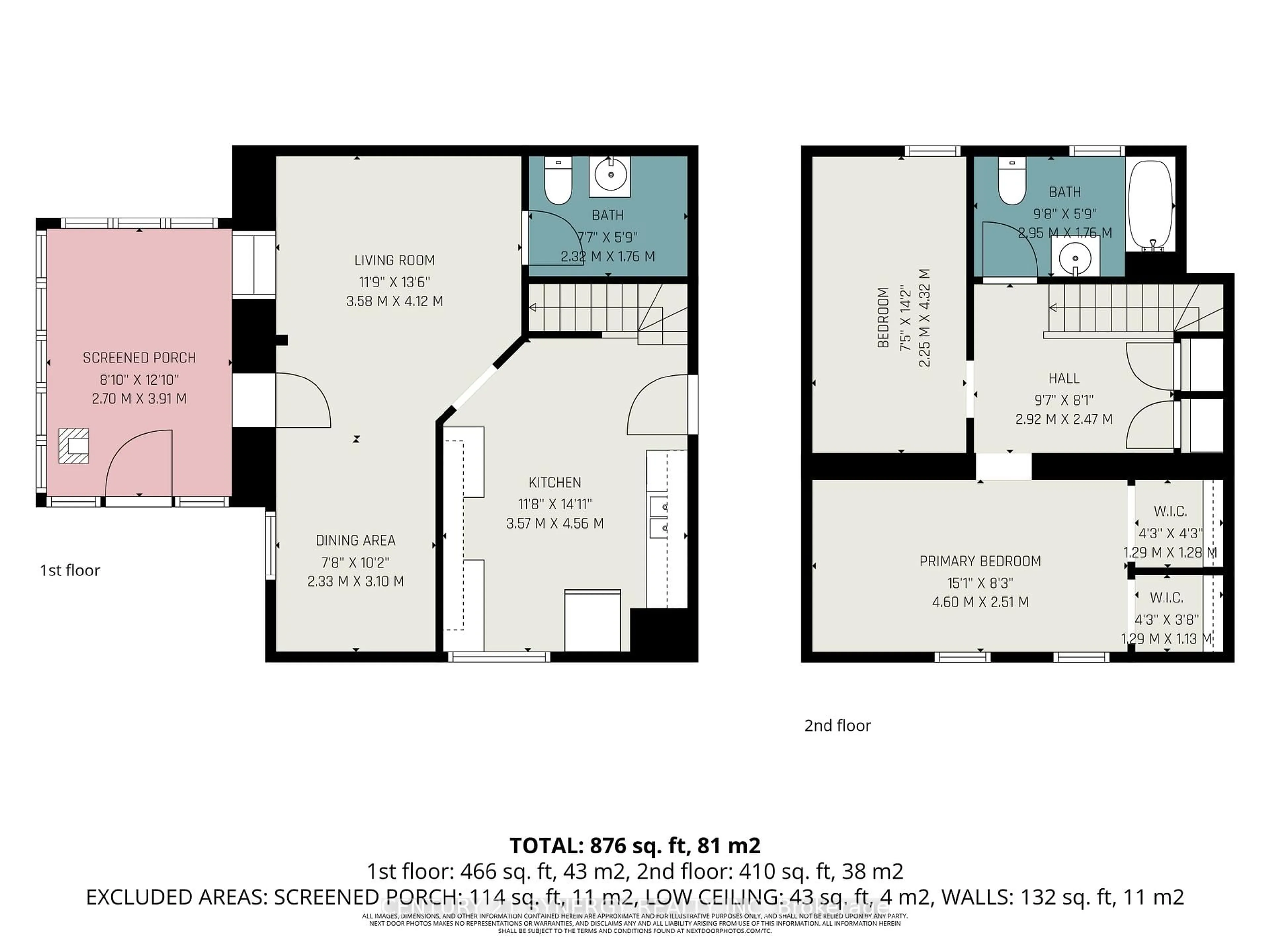 Floor plan for 7855 Popham St, Vernon Ontario K0A 3J0