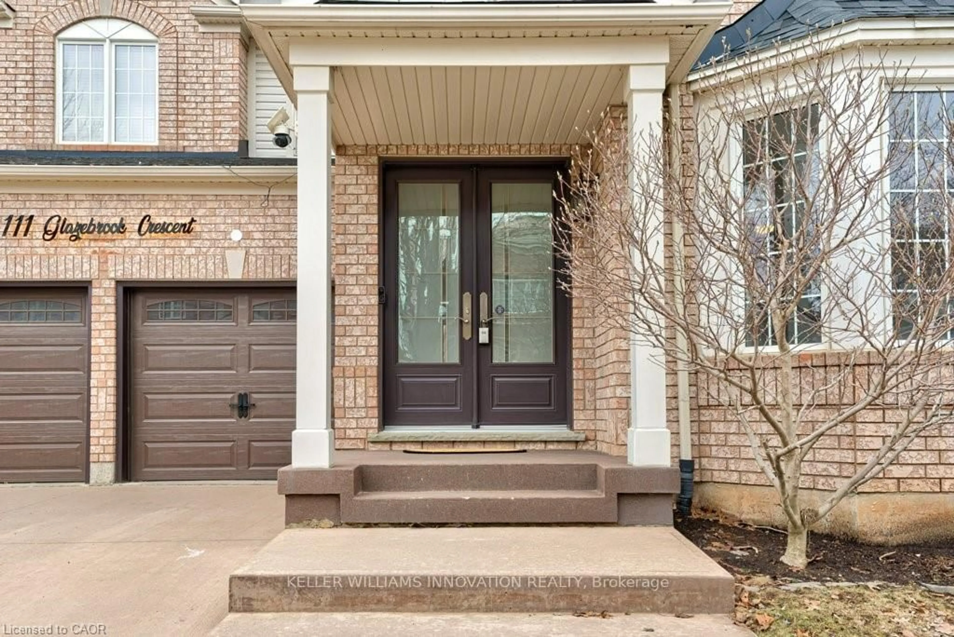 Home with brick exterior material, street for 111 Glazebrook Cres, Cambridge Ontario N1T 2H8