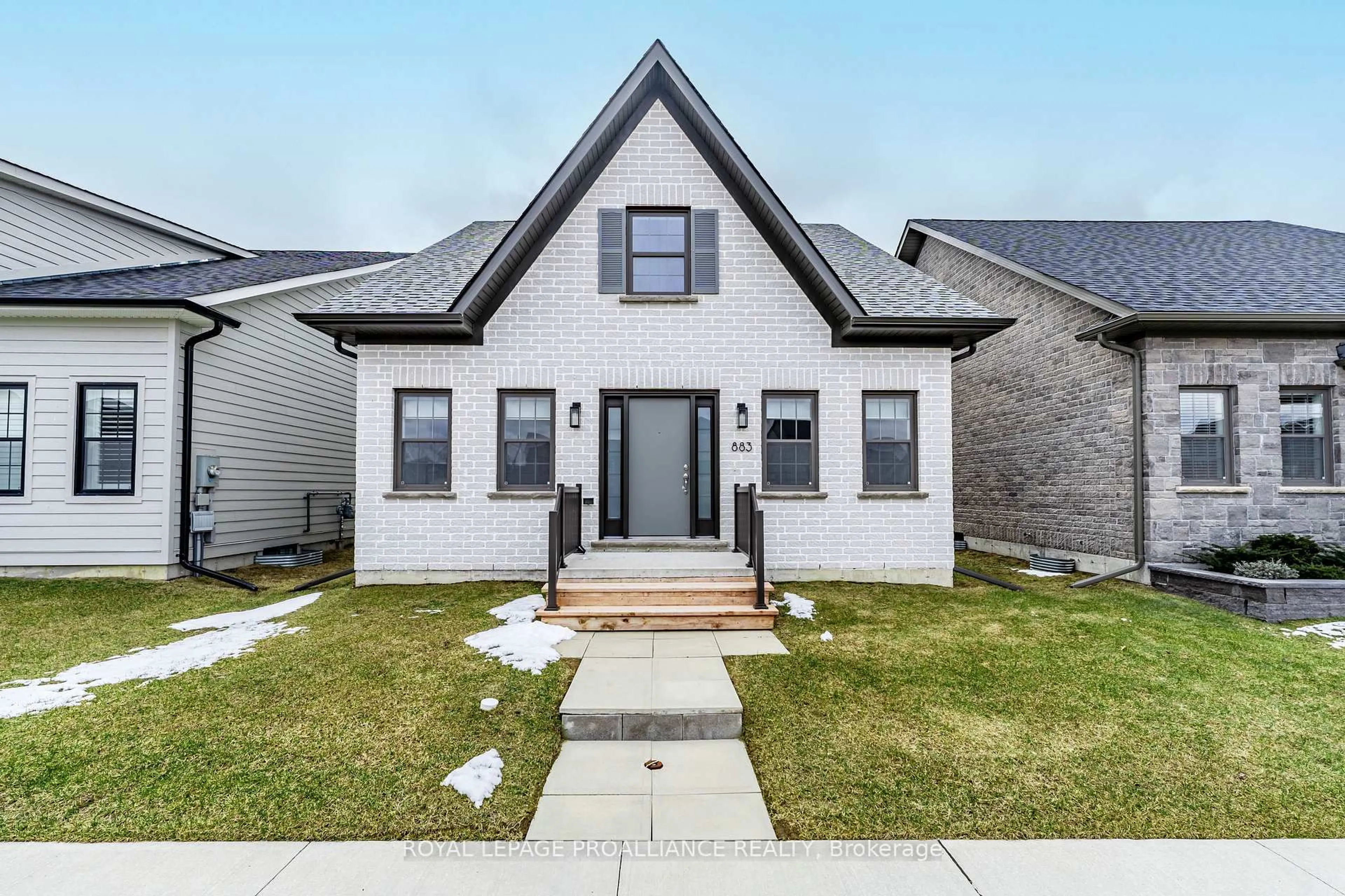 Home with brick exterior material, street for 883 Ernest Allen Blvd, Cobourg Ontario K9A 1W9