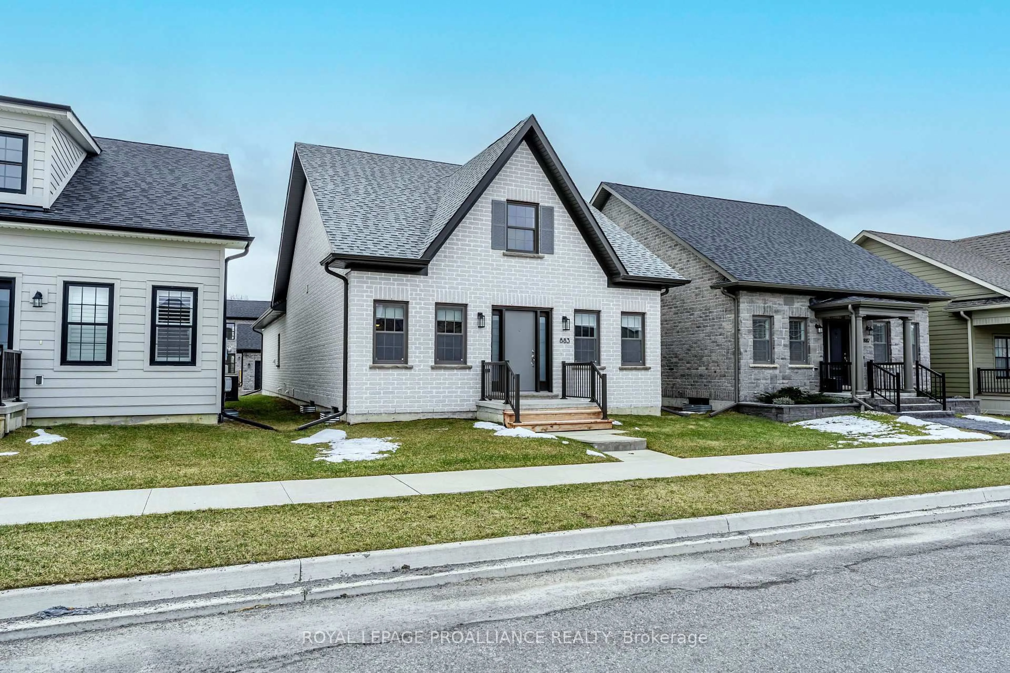 Home with brick exterior material, street for 883 Ernest Allen Blvd, Cobourg Ontario K9A 1W9