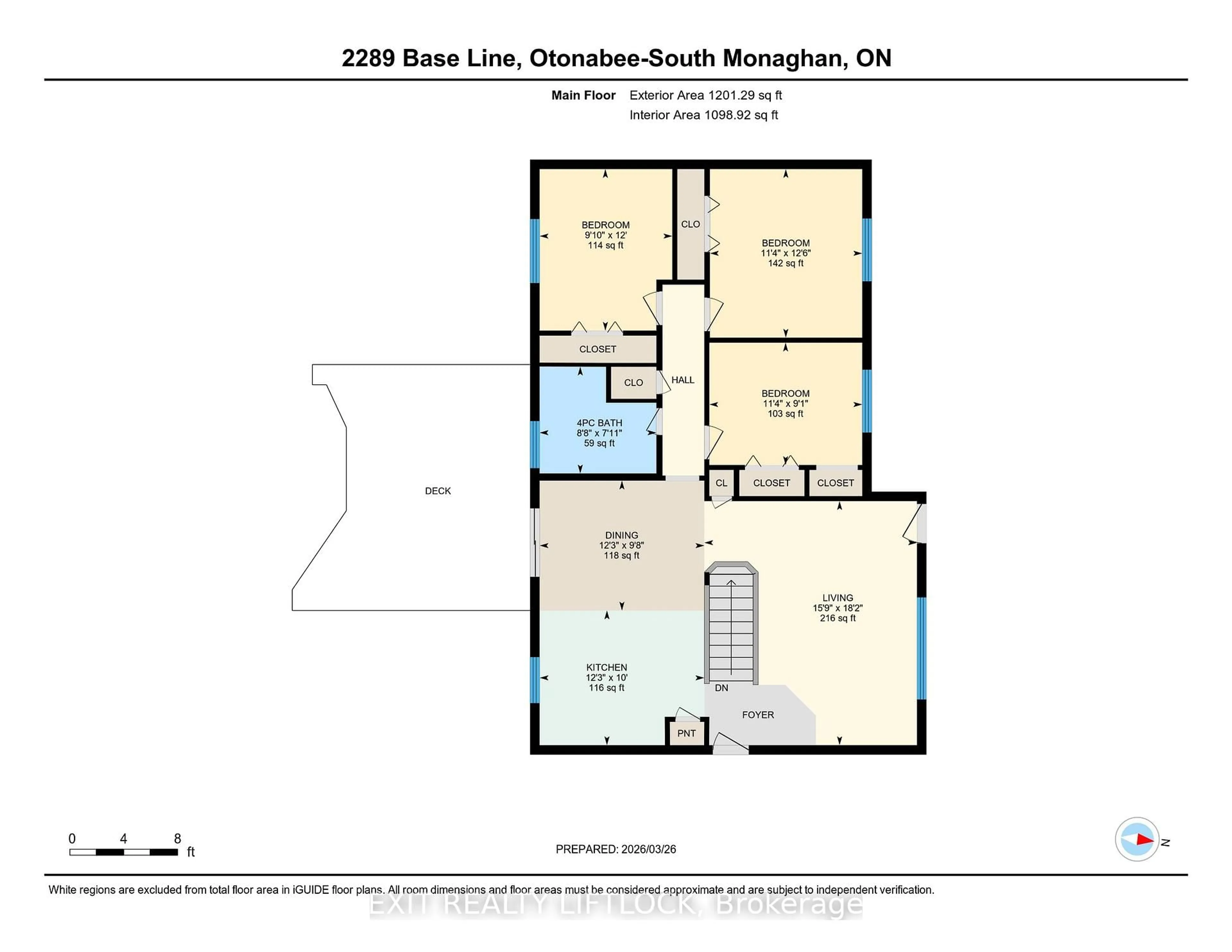 Floor plan for 2289 Base Line Rd, Otonabee-South Monaghan Ontario K9J 6X9