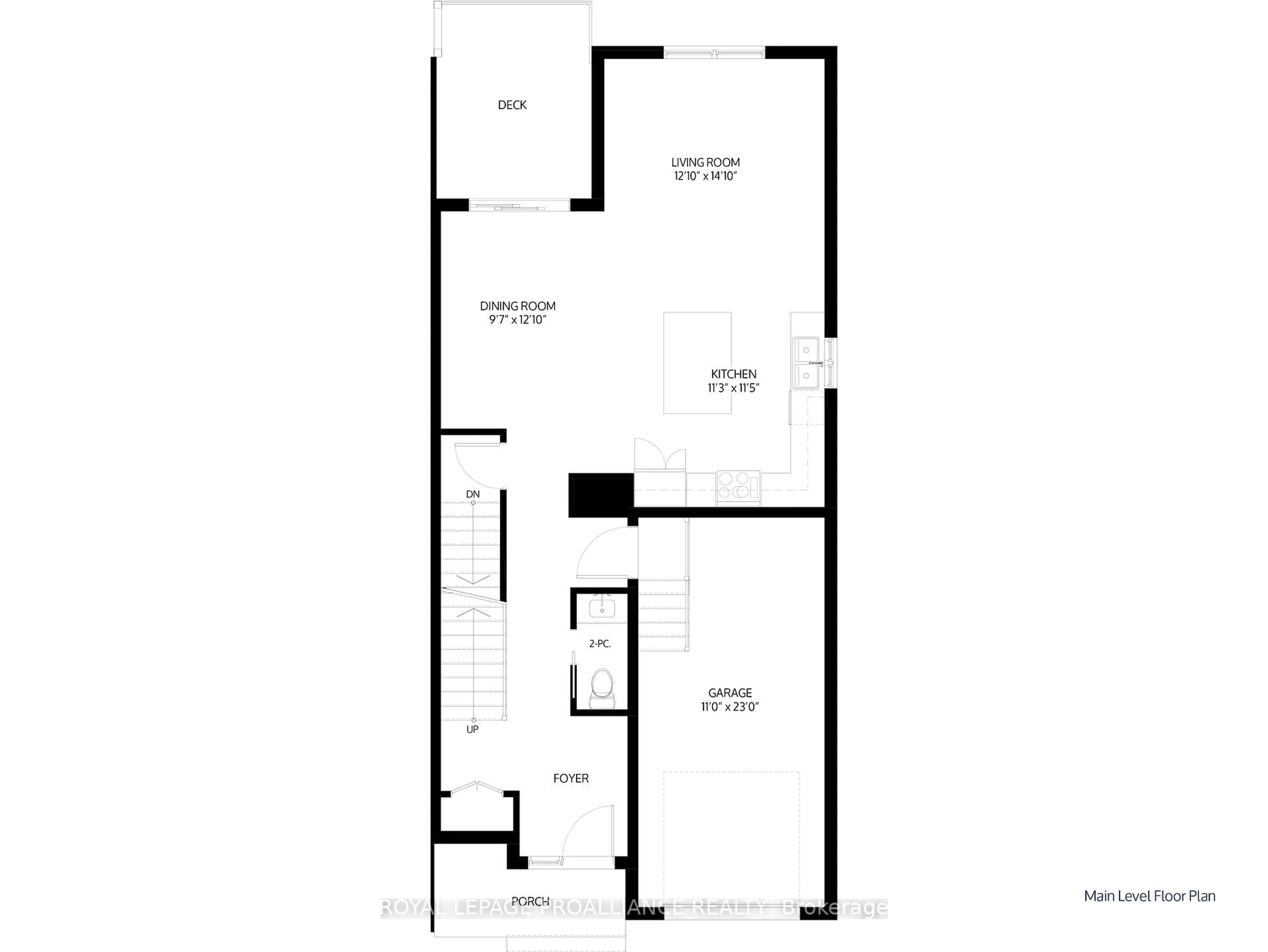 Floor plan for 40 Willowbrook St, Cramahe Ontario K0K 1S0