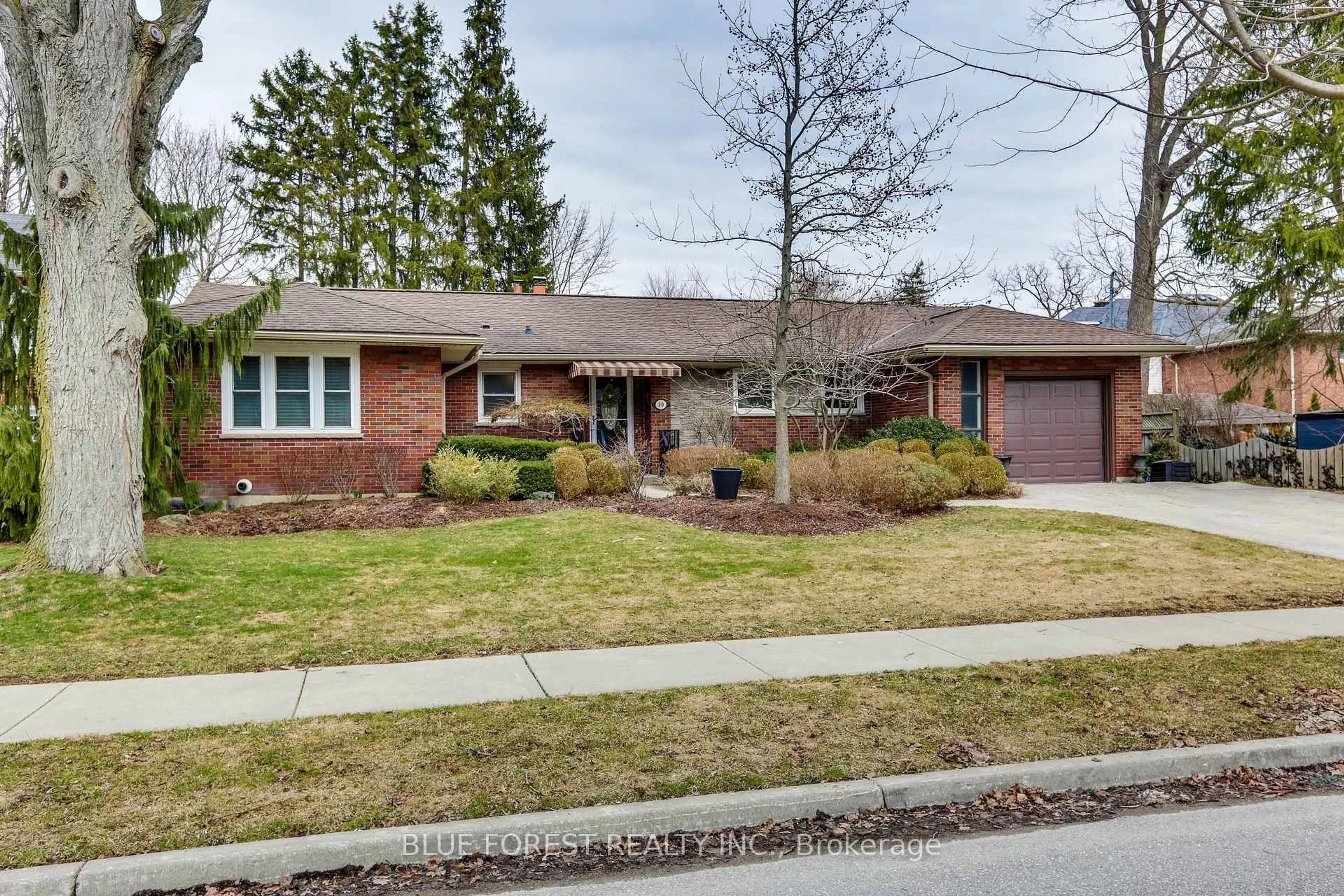 Home with brick exterior material, street for 30 Franklin Ave, London South Ontario N6C 2G7