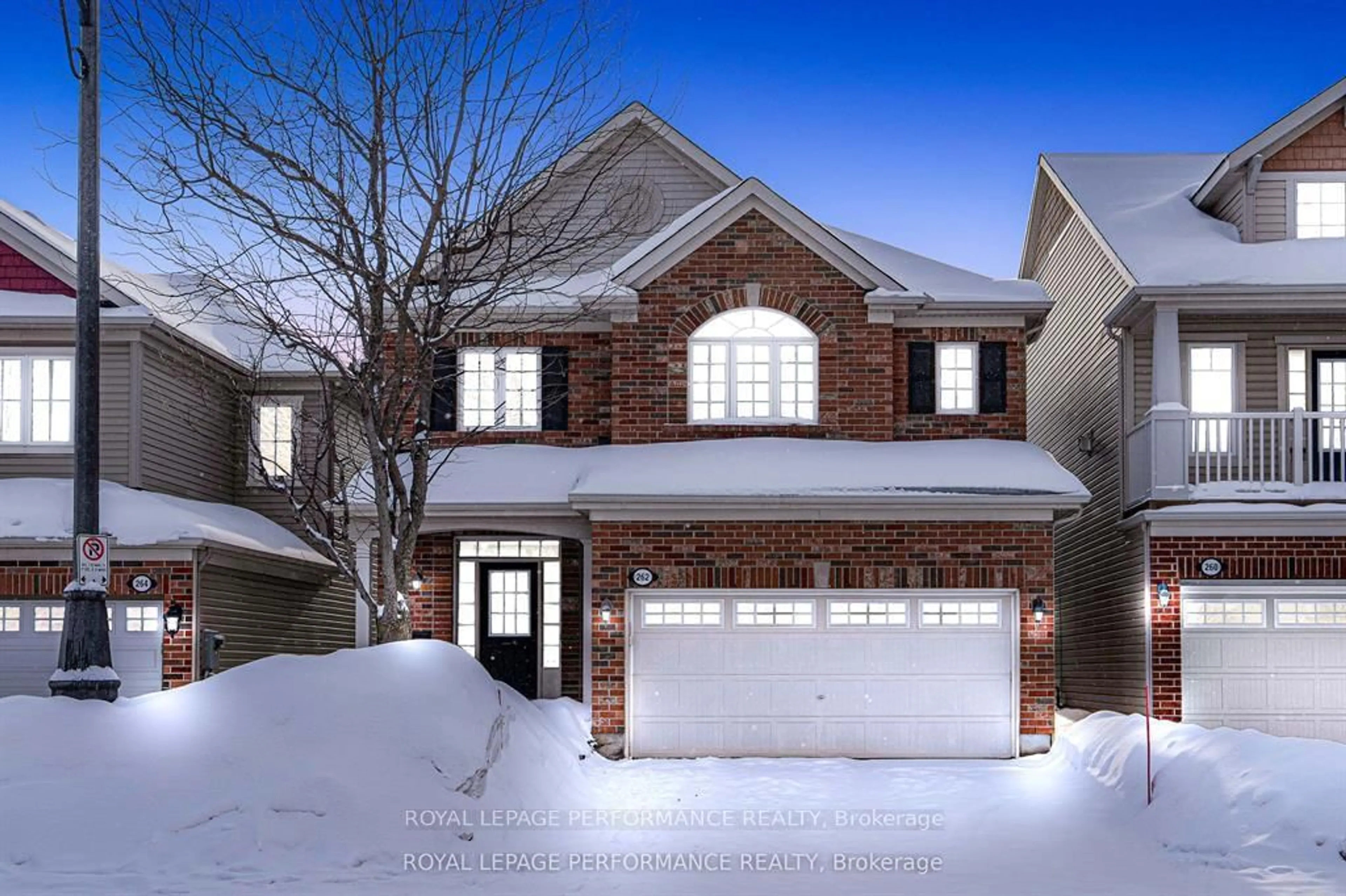 Home with brick exterior material, street for 262 Tempest Dr, Stittsville Ontario K2S 0K6