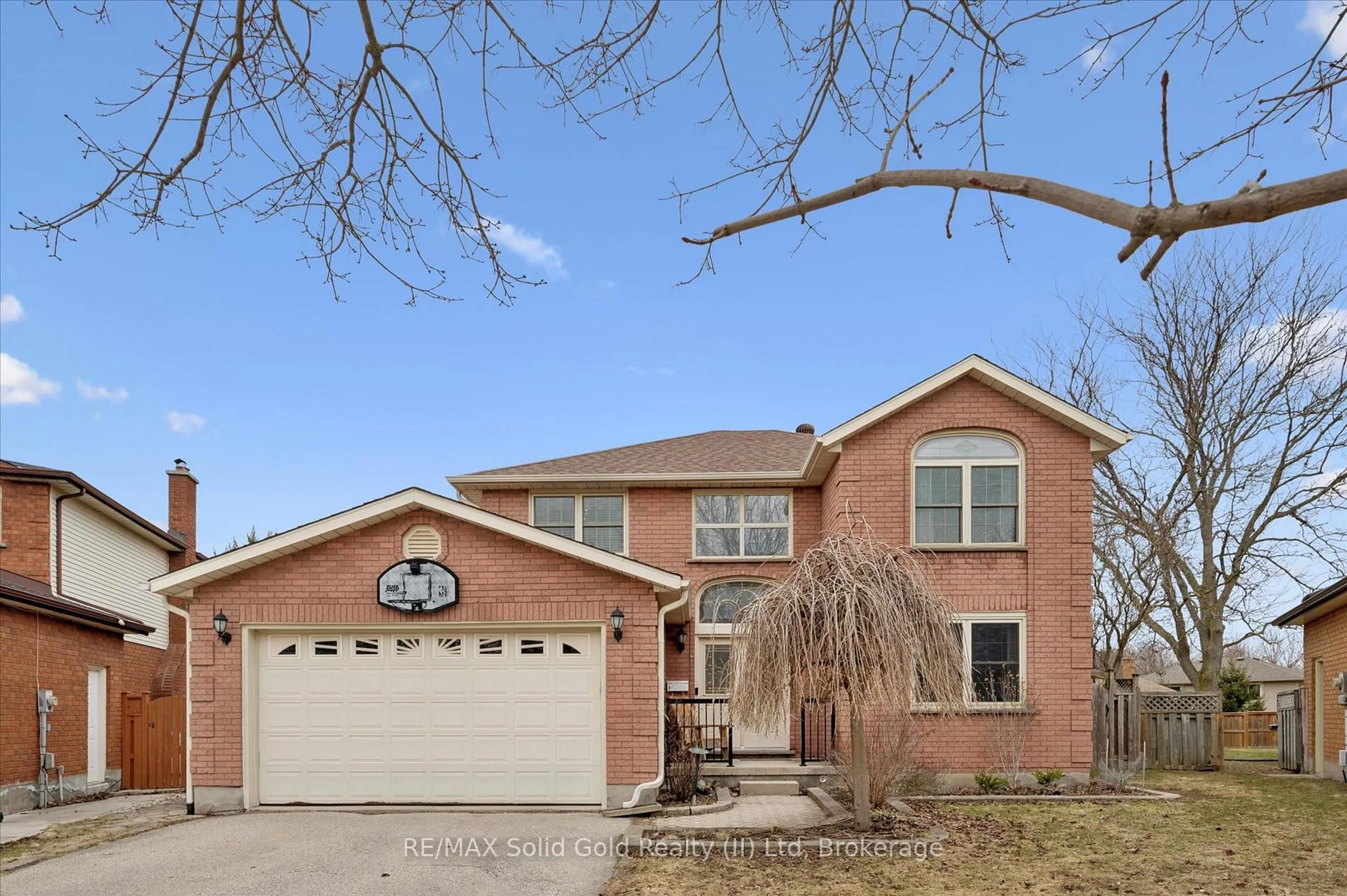 Home with brick exterior material, street for 14 Robertson Cres, Waterloo Ontario N2R 1B4