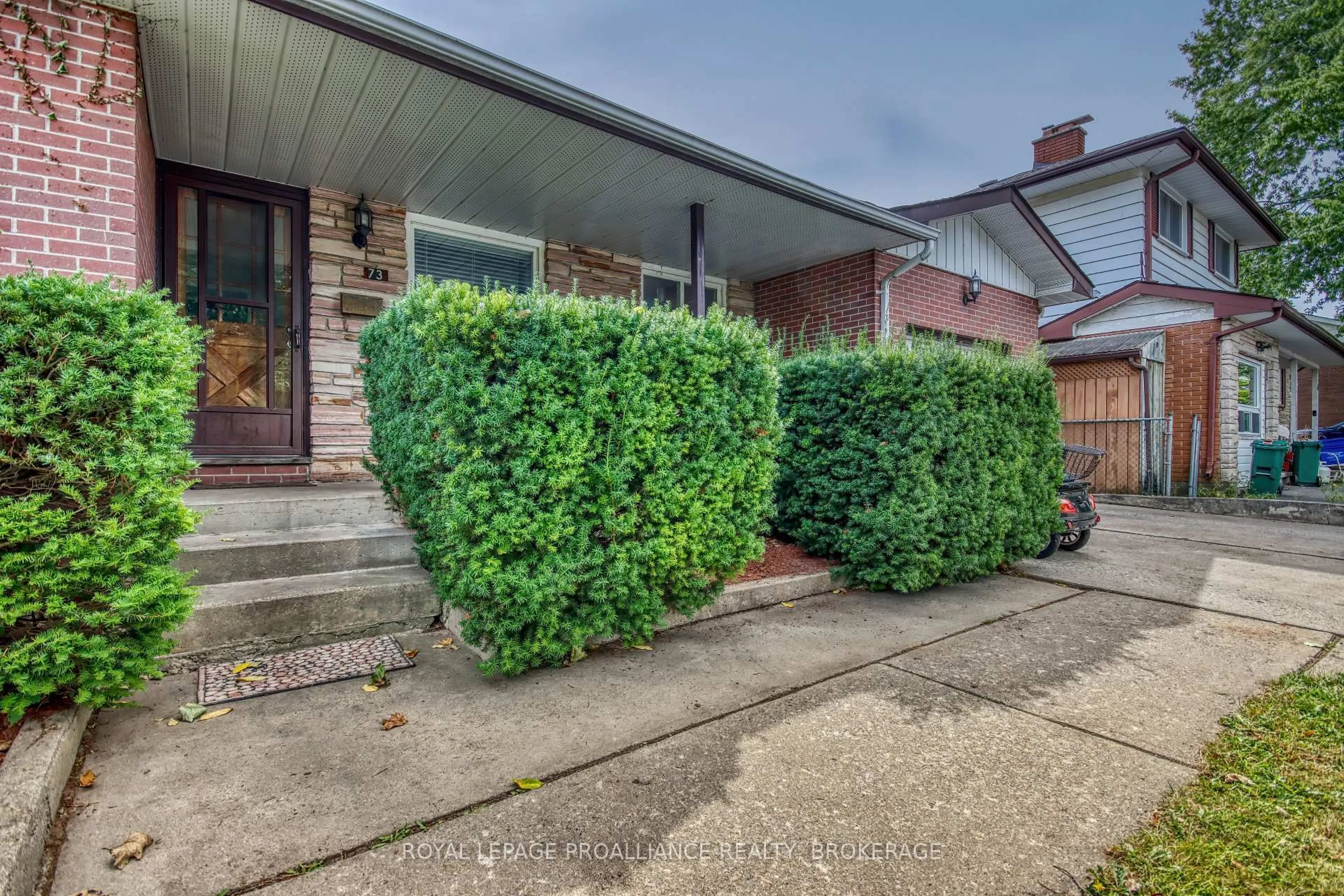 Patio, street for 73 Queen Mary Rd, Kingston Ontario K7M 2A3