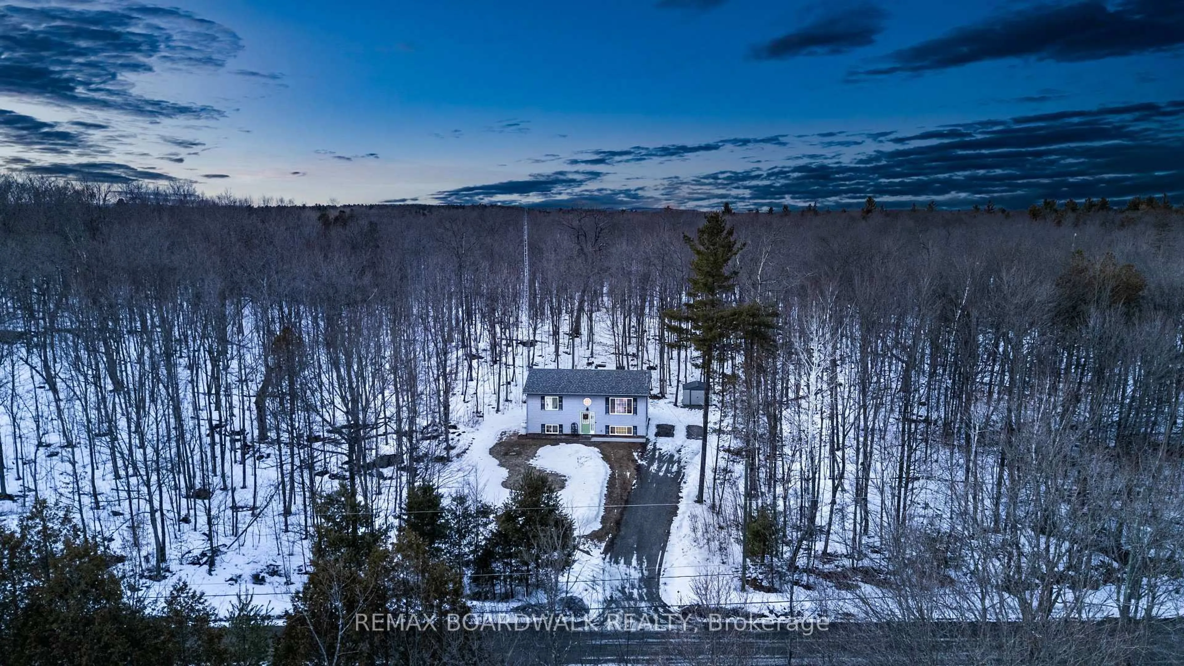 A pic from outside/outdoor area/front of a property/back of a property/a pic from drone, forest/trees view for 228 Stewart Gibson Rd, Lanark Ontario K0G 1K0