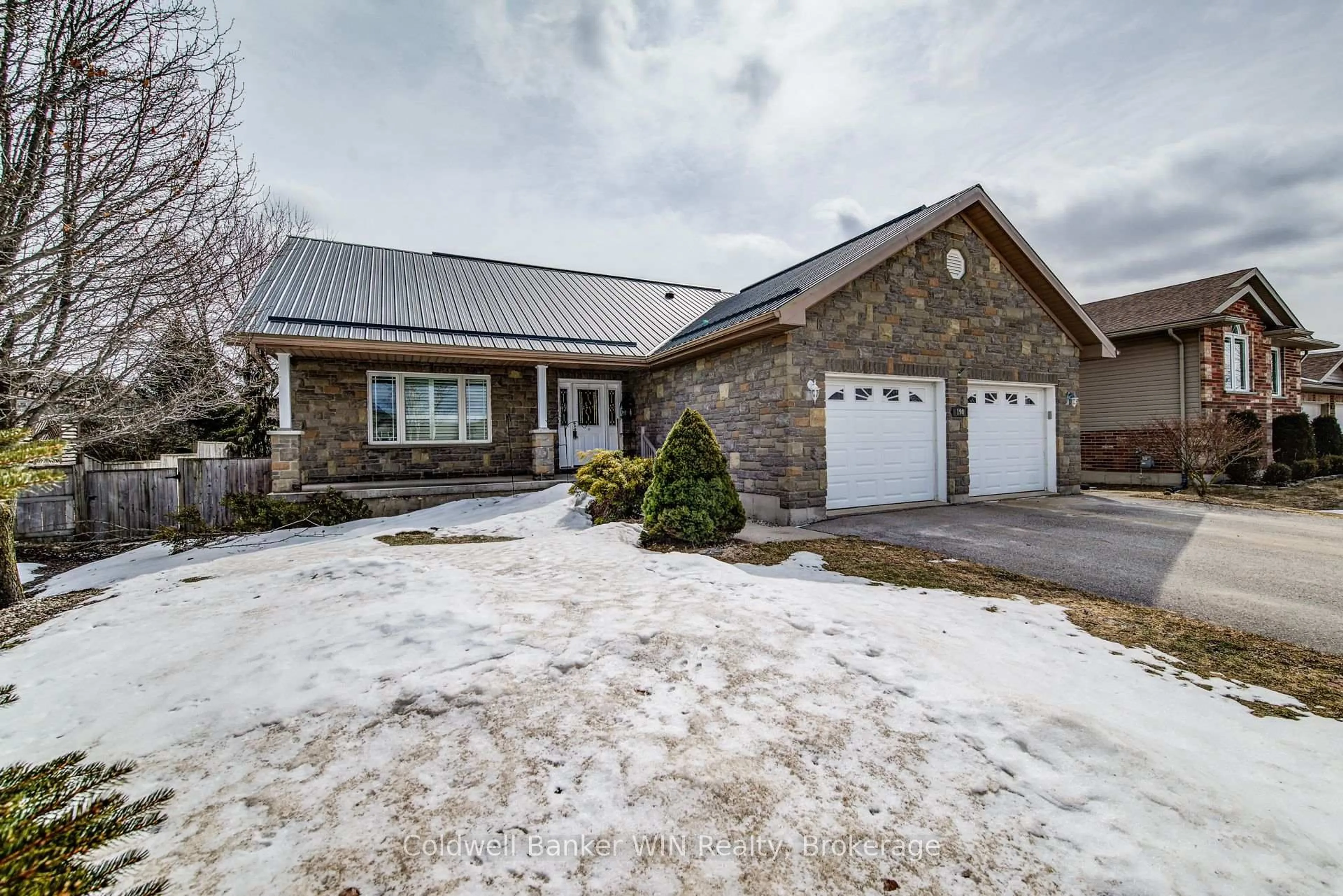 Home with brick exterior material, street for 190 Sarah Rd, Wellington North Ontario N0G 2L2