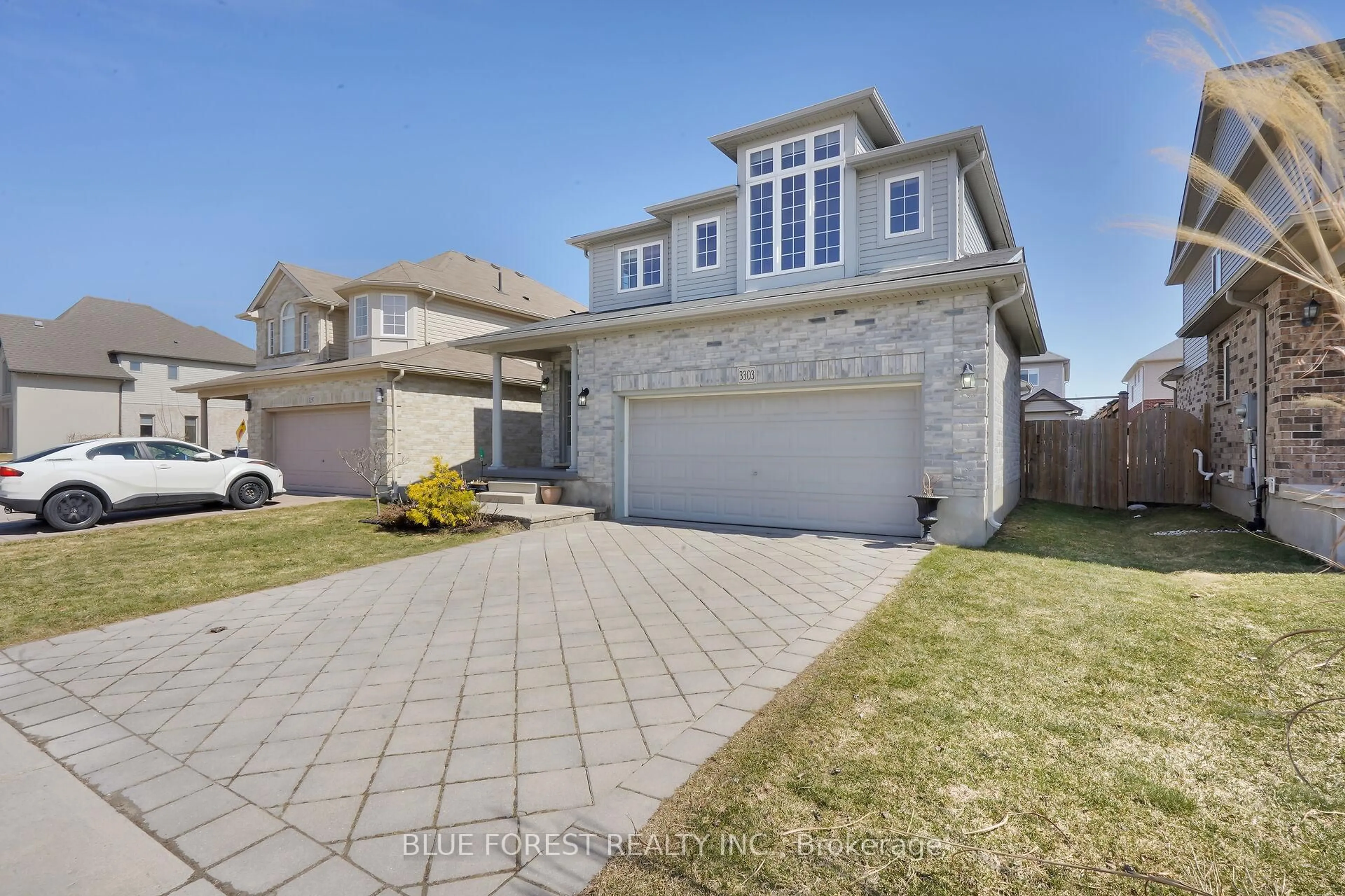 Home with brick exterior material, street for 3303 Jinnies Way, London South Ontario N6L 0B8