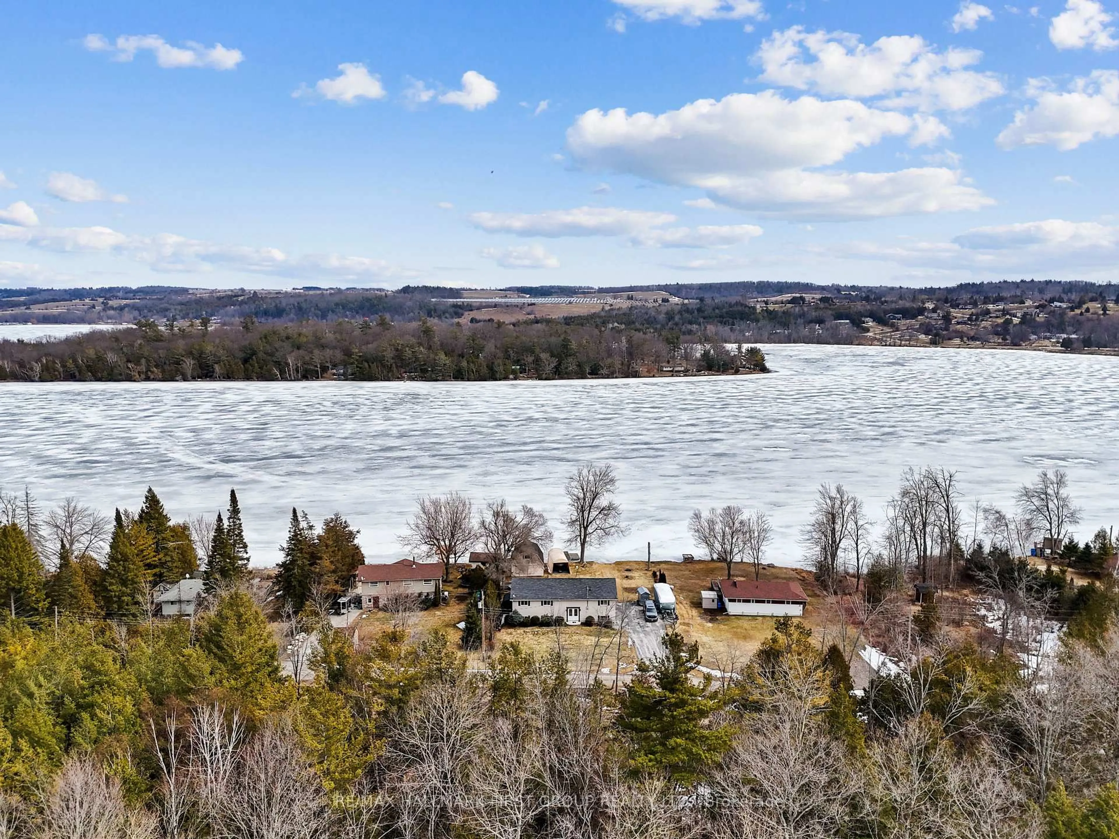 A pic from outside/outdoor area/front of a property/back of a property/a pic from drone, water/lake/river/ocean view for 190 Ingham Rd #8, Alnwick/Haldimand Ontario K0K 2X0