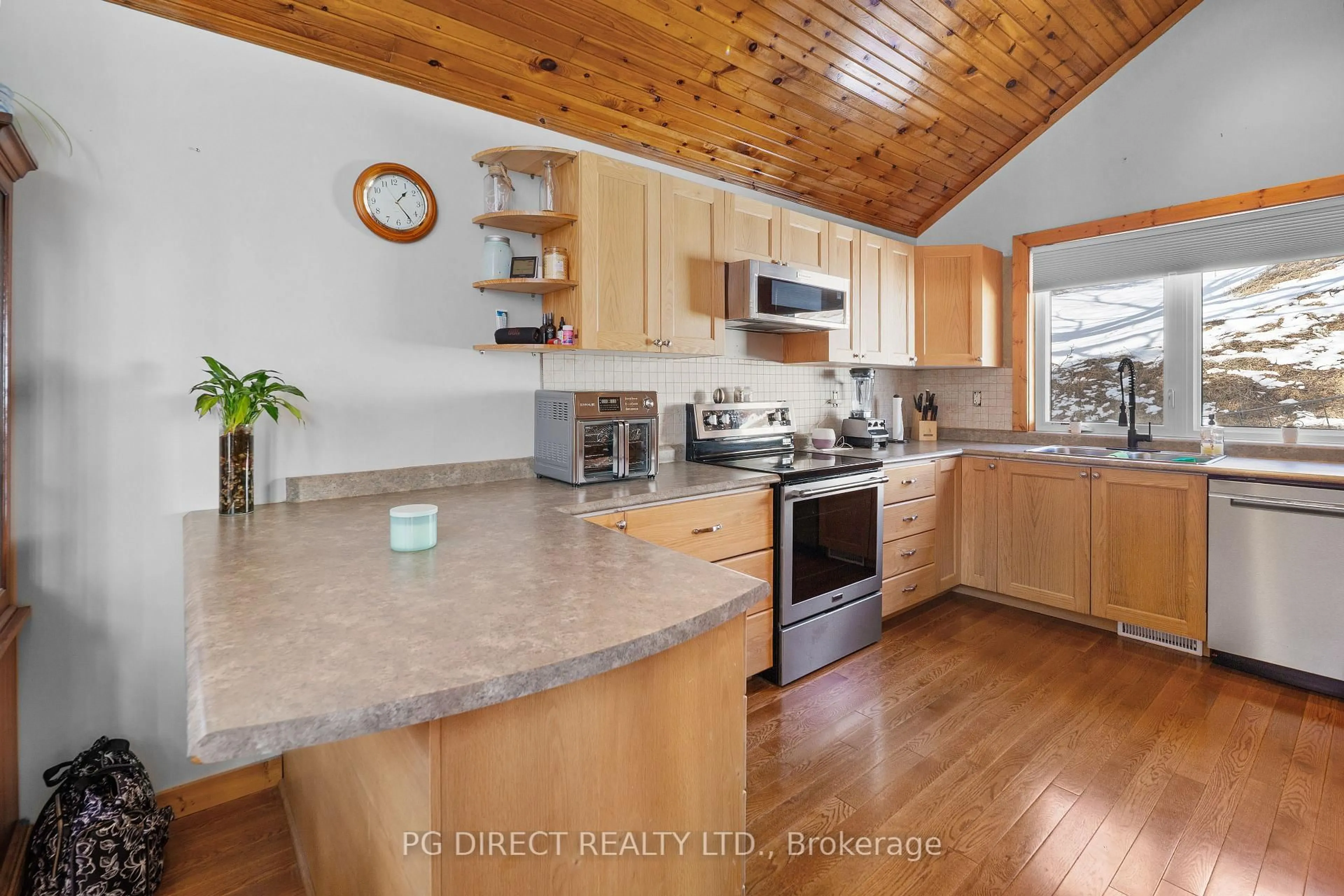Open concept kitchen, unknown for 2242 Hwy 124 Highway, Whitestone Ontario P0A 1G0