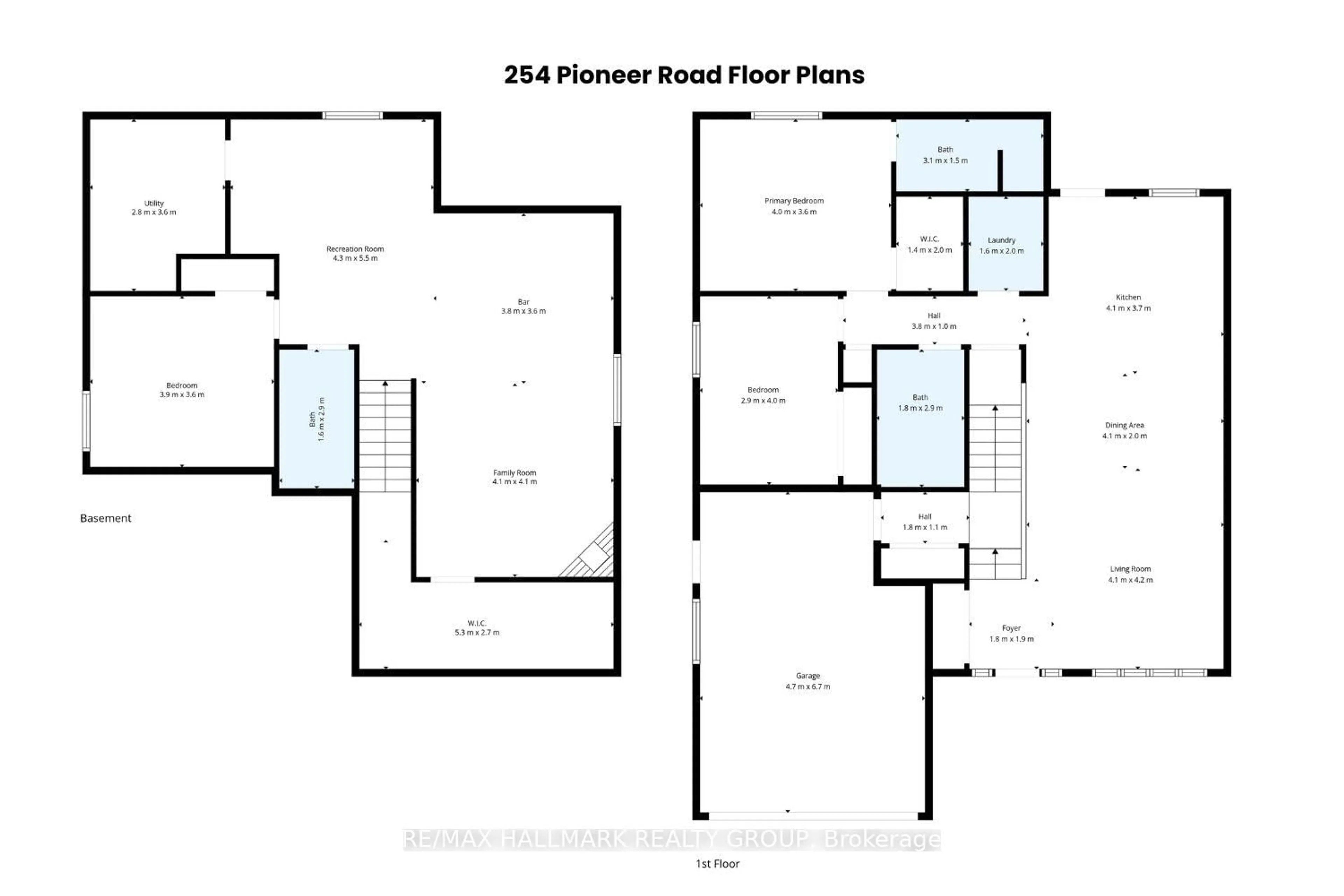 Floor plan for 254 Pioneer Rd, Russell Ontario K4R 0E1