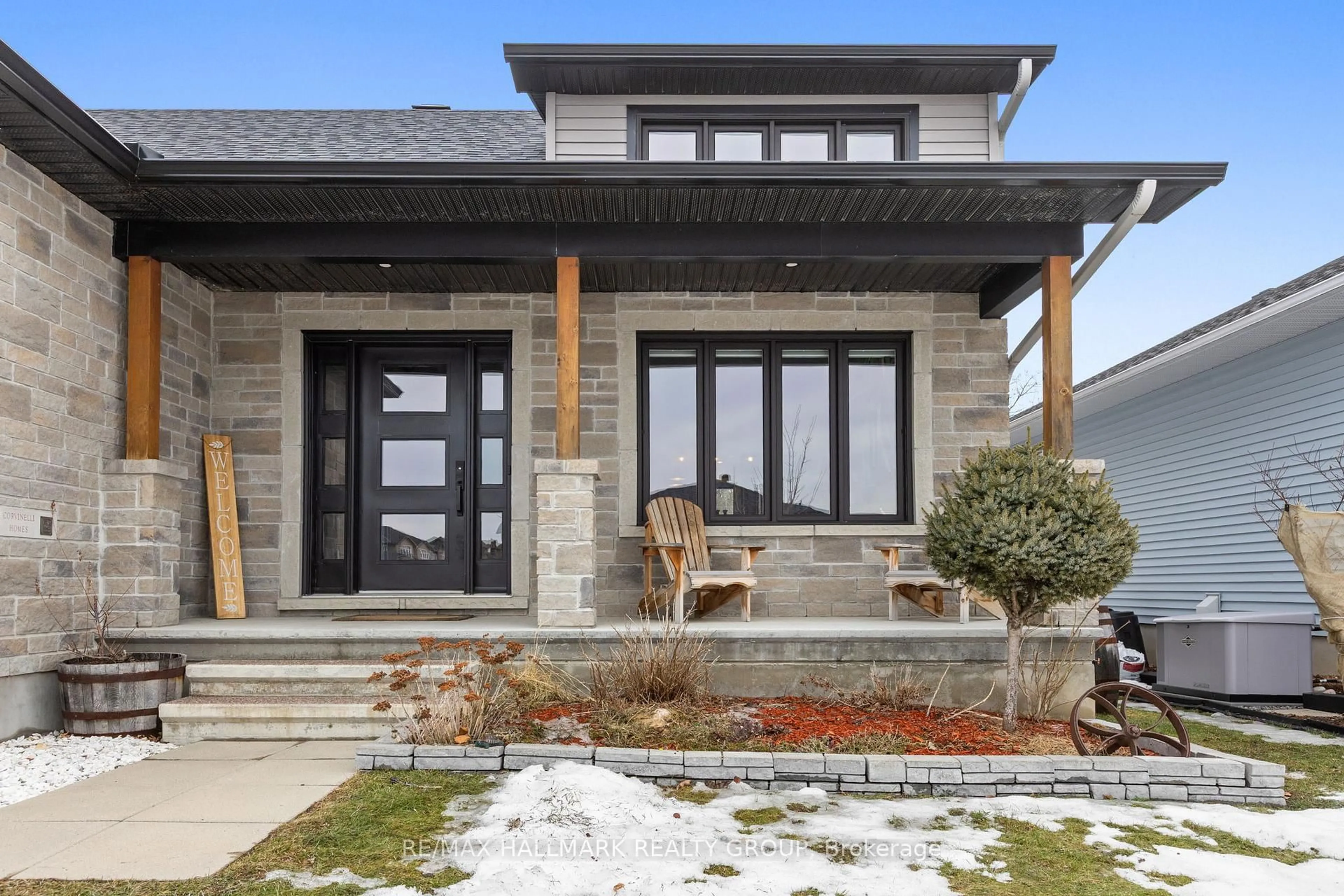 Home with brick exterior material, street for 254 Pioneer Rd, Russell Ontario K4R 0E1