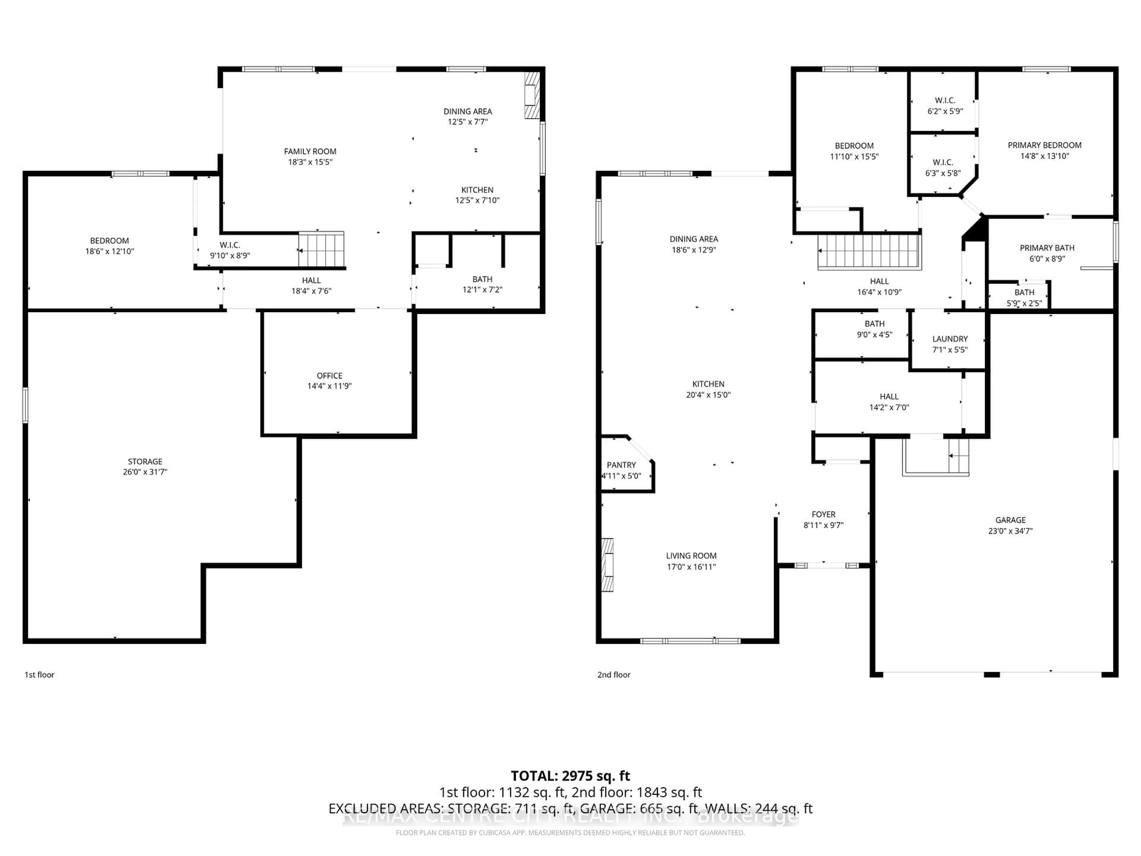 Floor plan for 21 Belmont Ave, Tillsonburg Ontario N4G 5V9